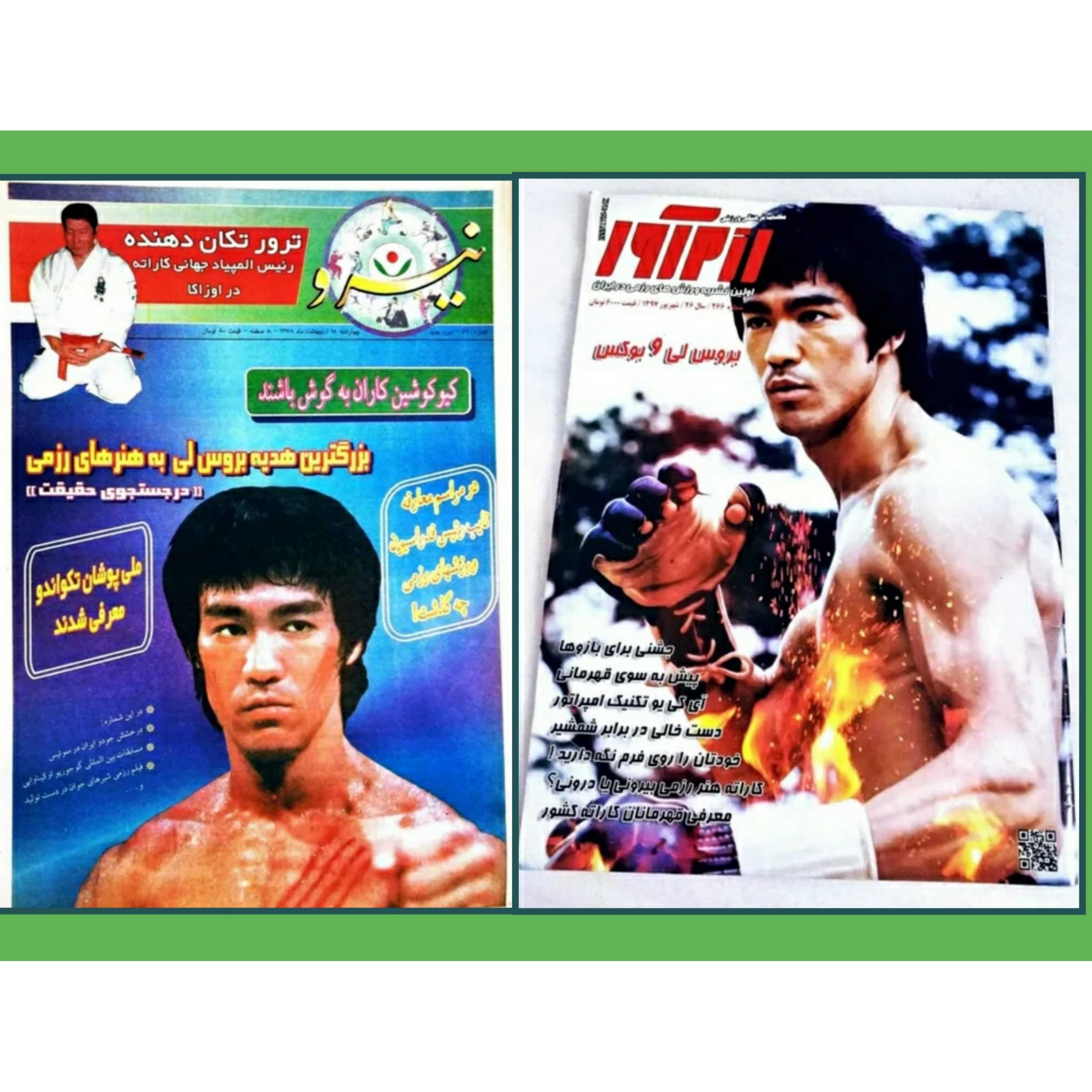 دو نشریه ویژه بروس لی