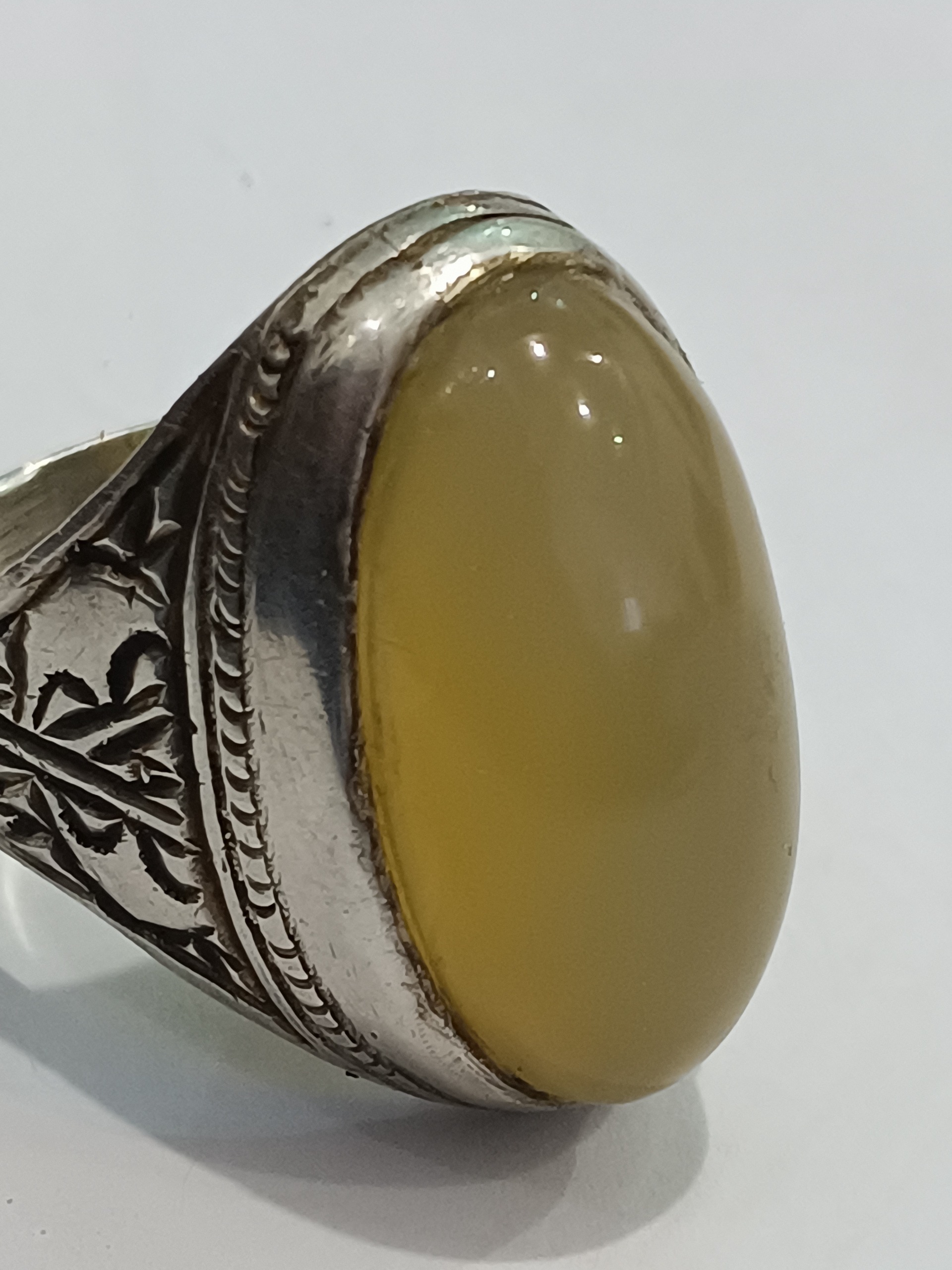 انگشتر نقره خیلی زیبا