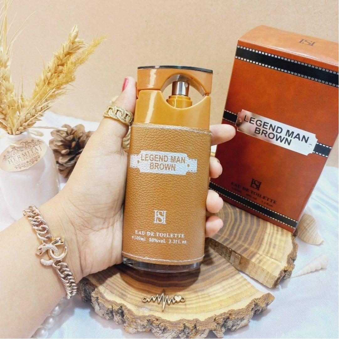 ادکلن لجندقهوه ای حجم 100میل (ارسال رایگان)