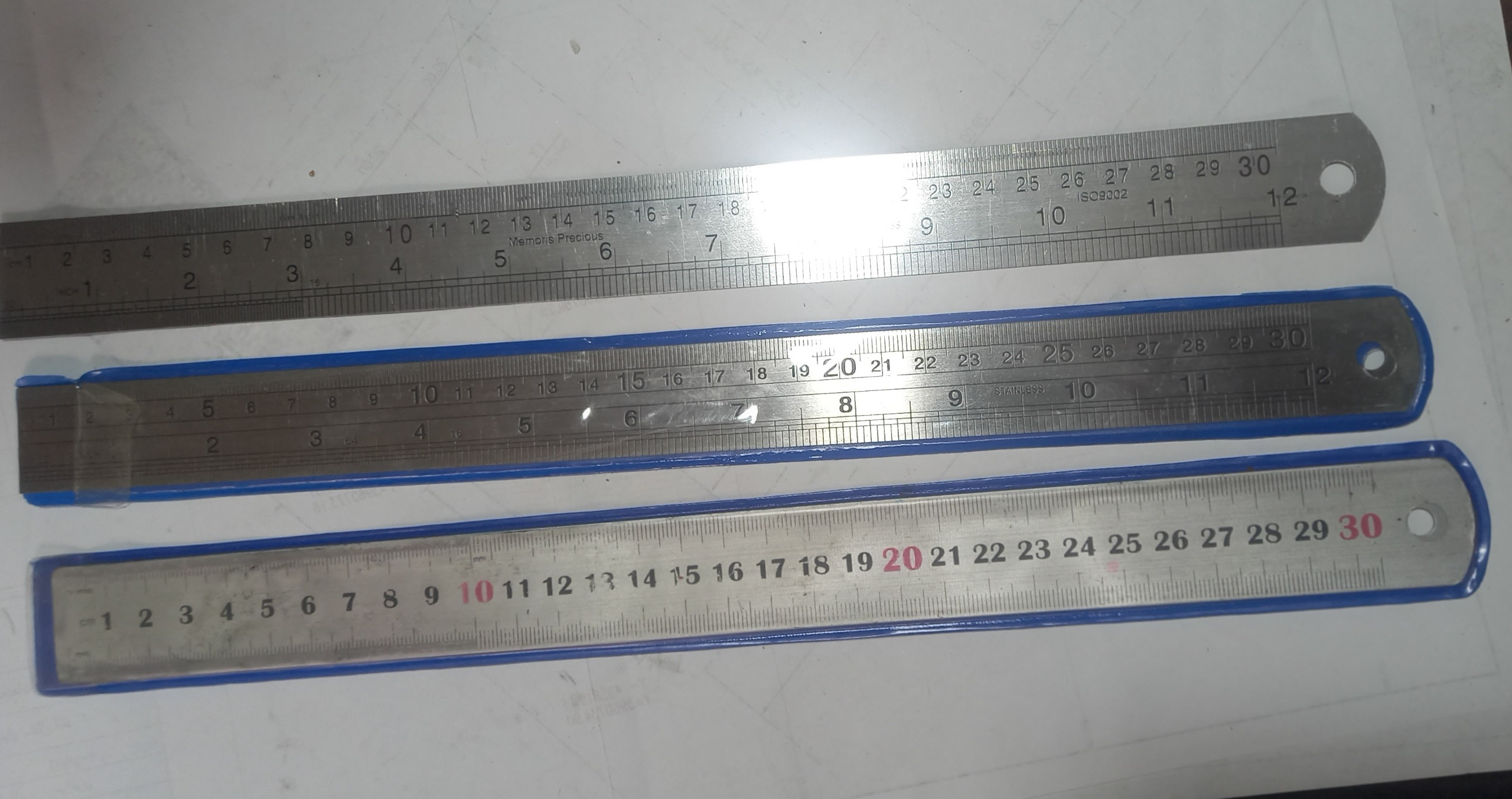 خط کش فلزی 30 سانتی
