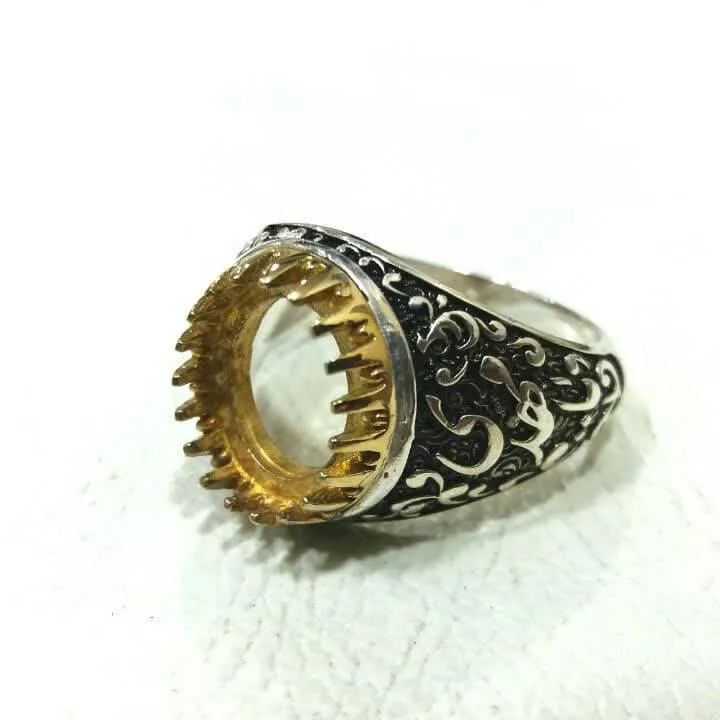 رکاب انگشتر نقره 925