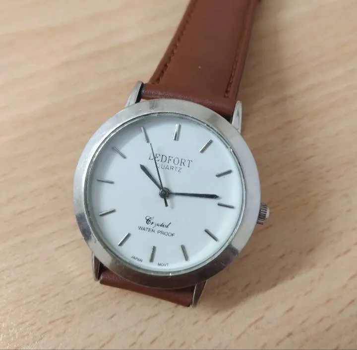ساعت لدفورت مردانه بند چرمی