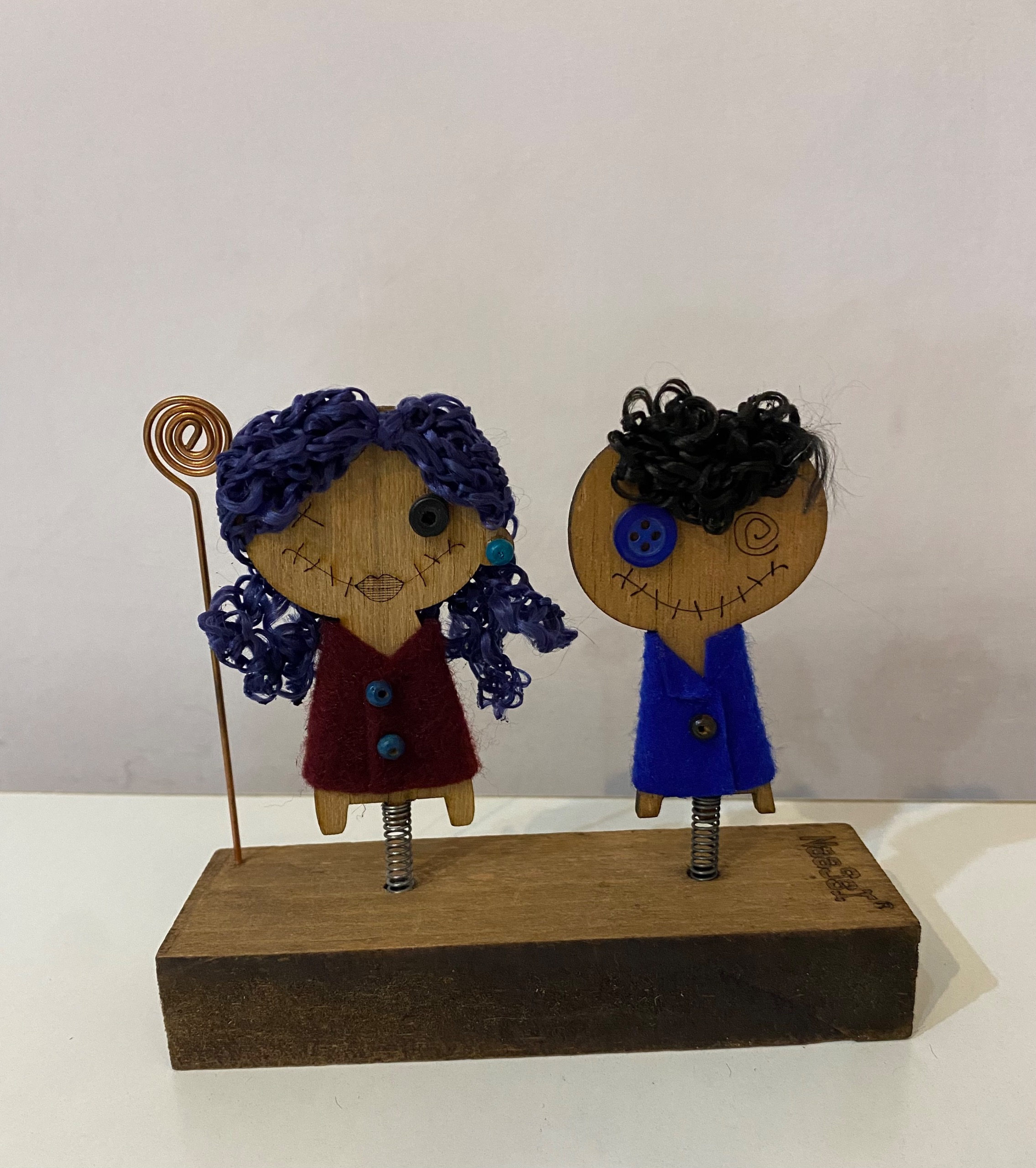 جاکاغذی رومیزی چوبی