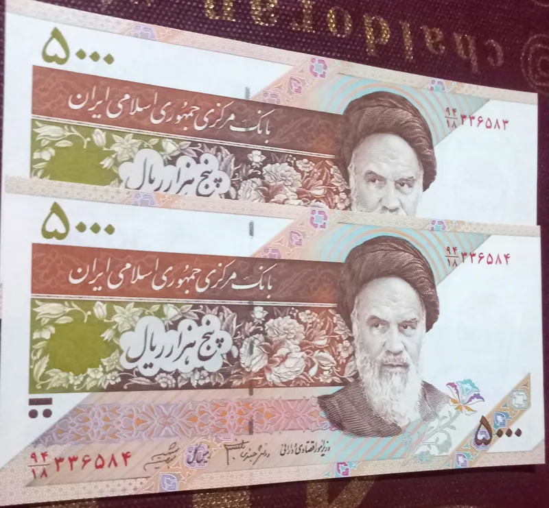 جفت پانصد تومانی گل بلبل