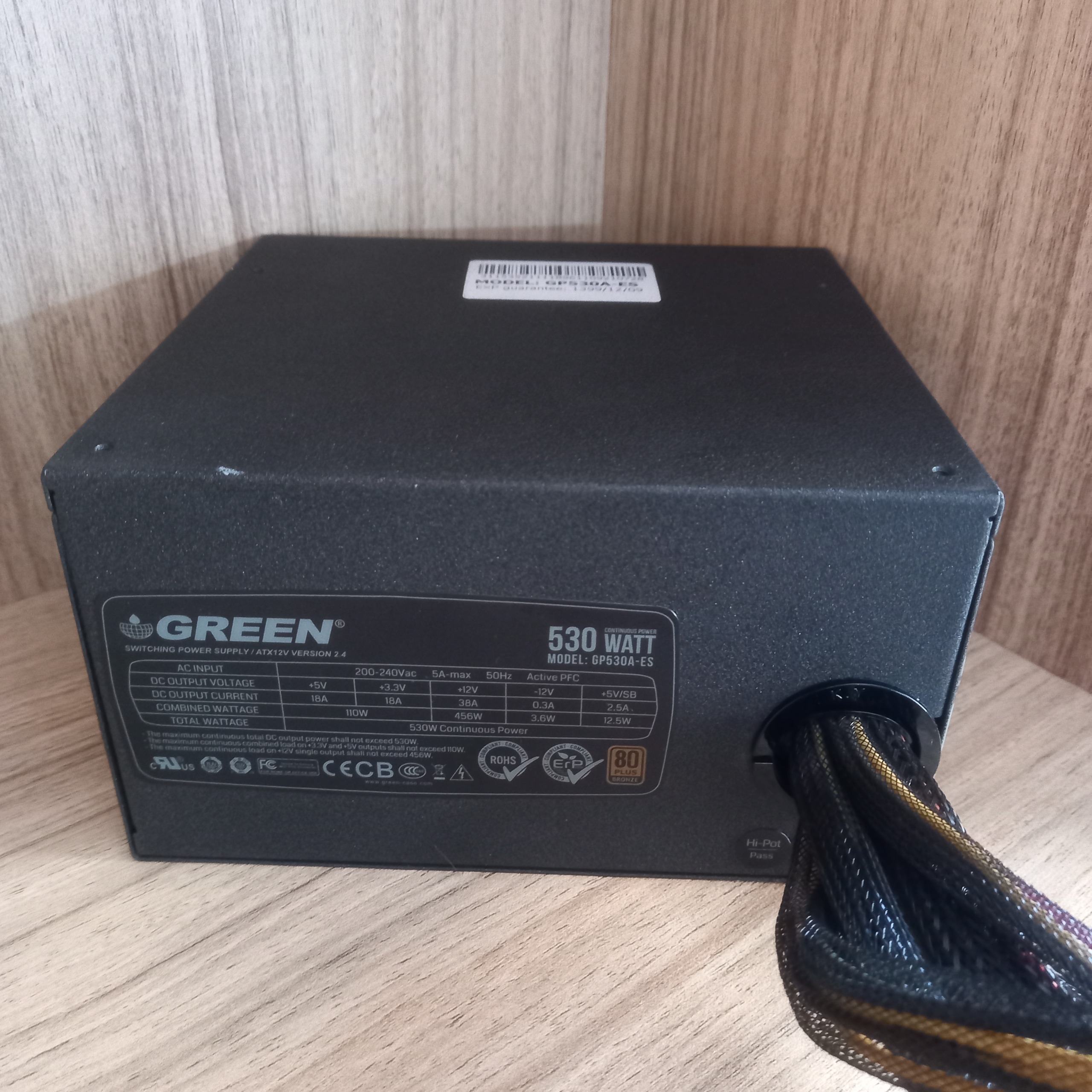 پاور Green 530w