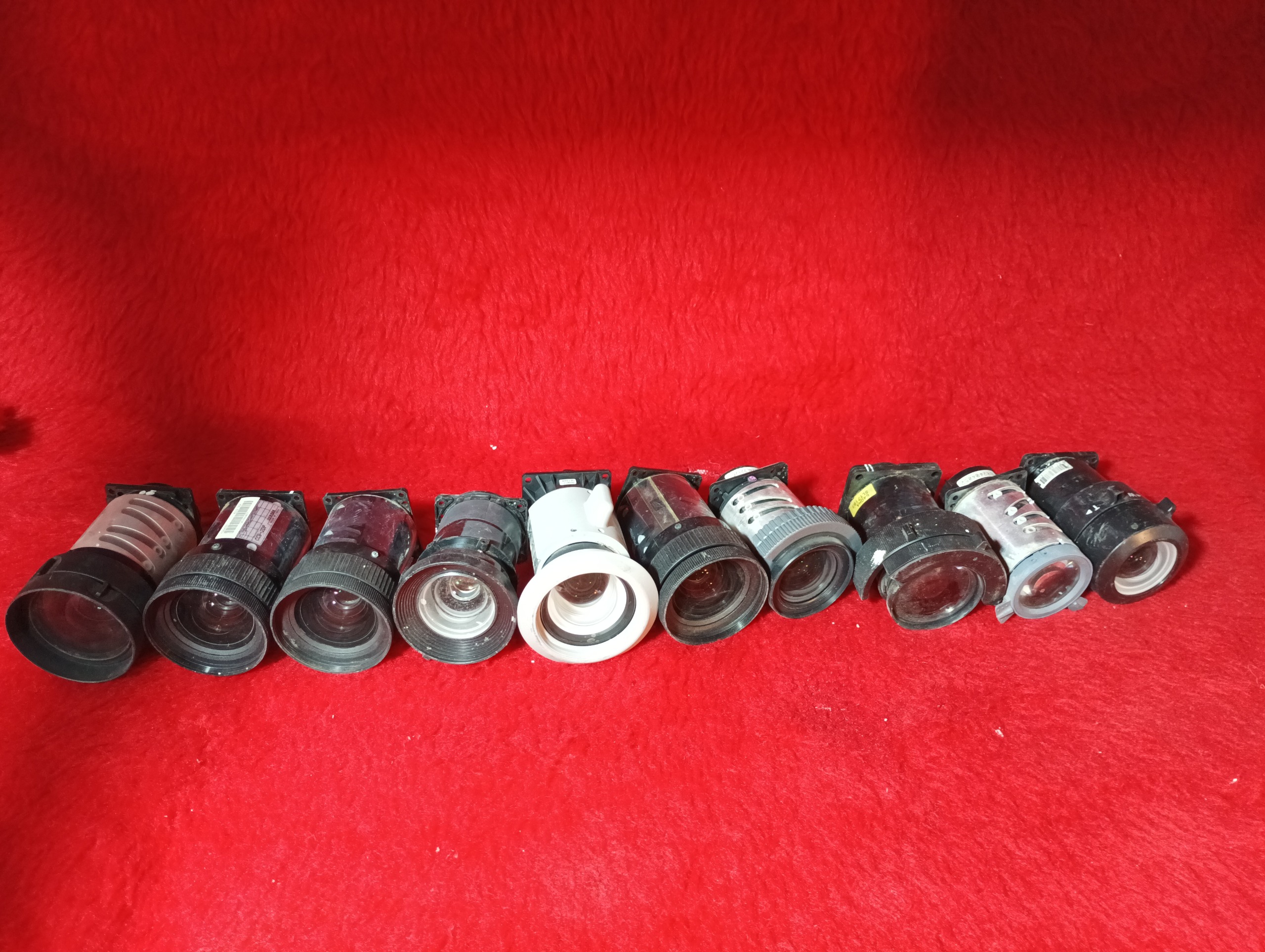 مجموعه 10عددی لنز ویدیو پروژکتور