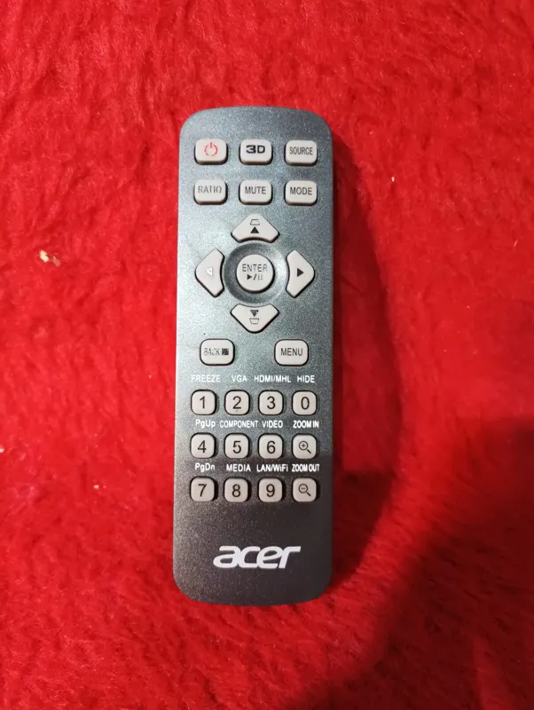 10عددکنترل ویدیو پروژکتور ایسر بلند اورجینال