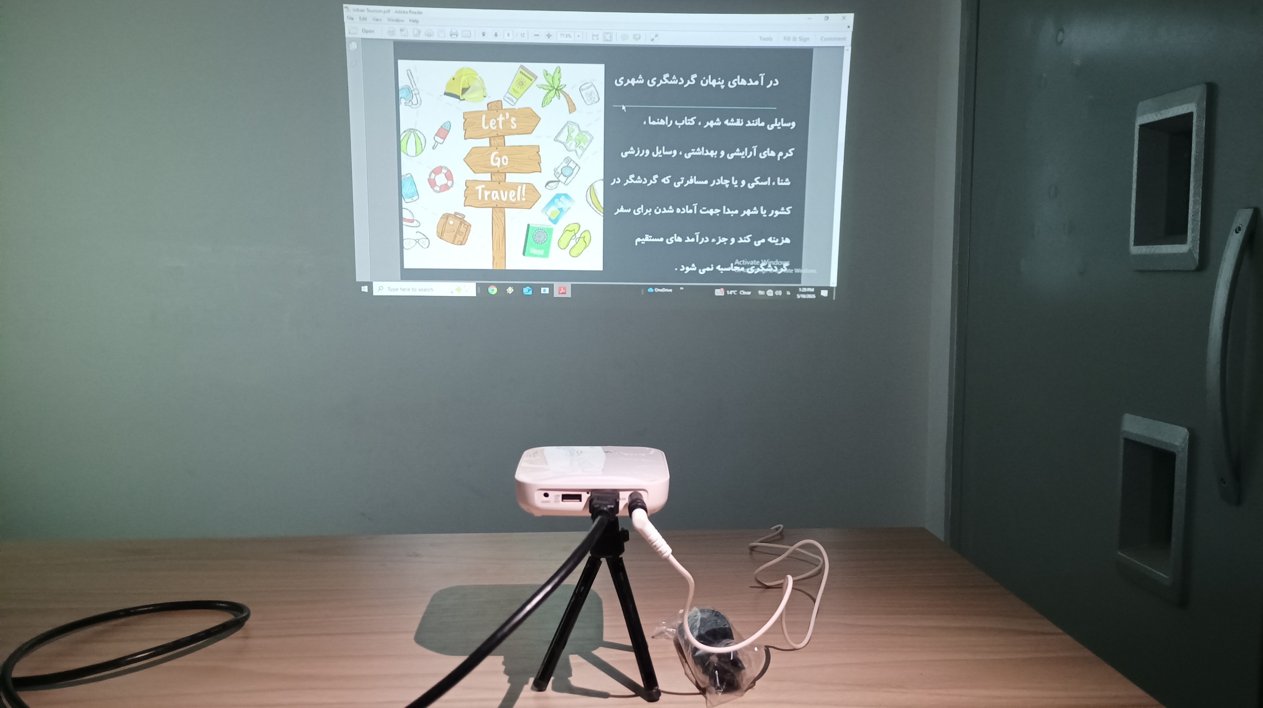 ویدیوپروژکتور جیبی سالم