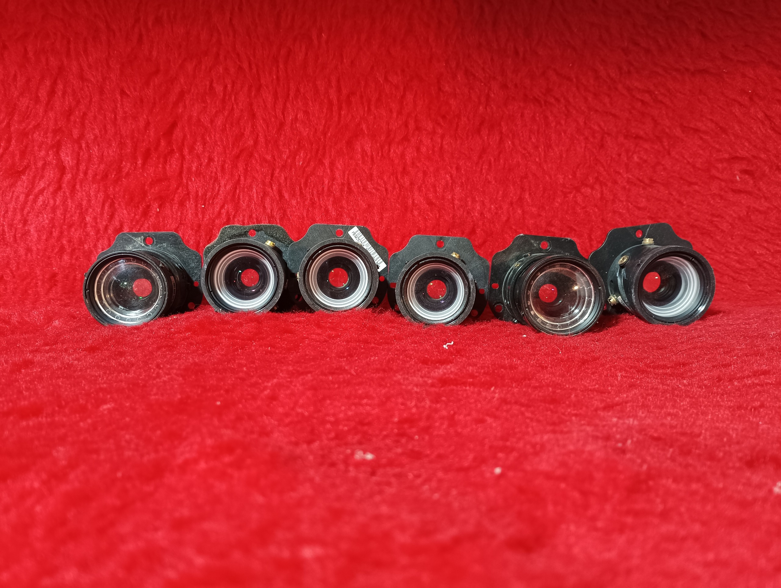 مجموعه 6عددی لنز ویدیو پروژکتور