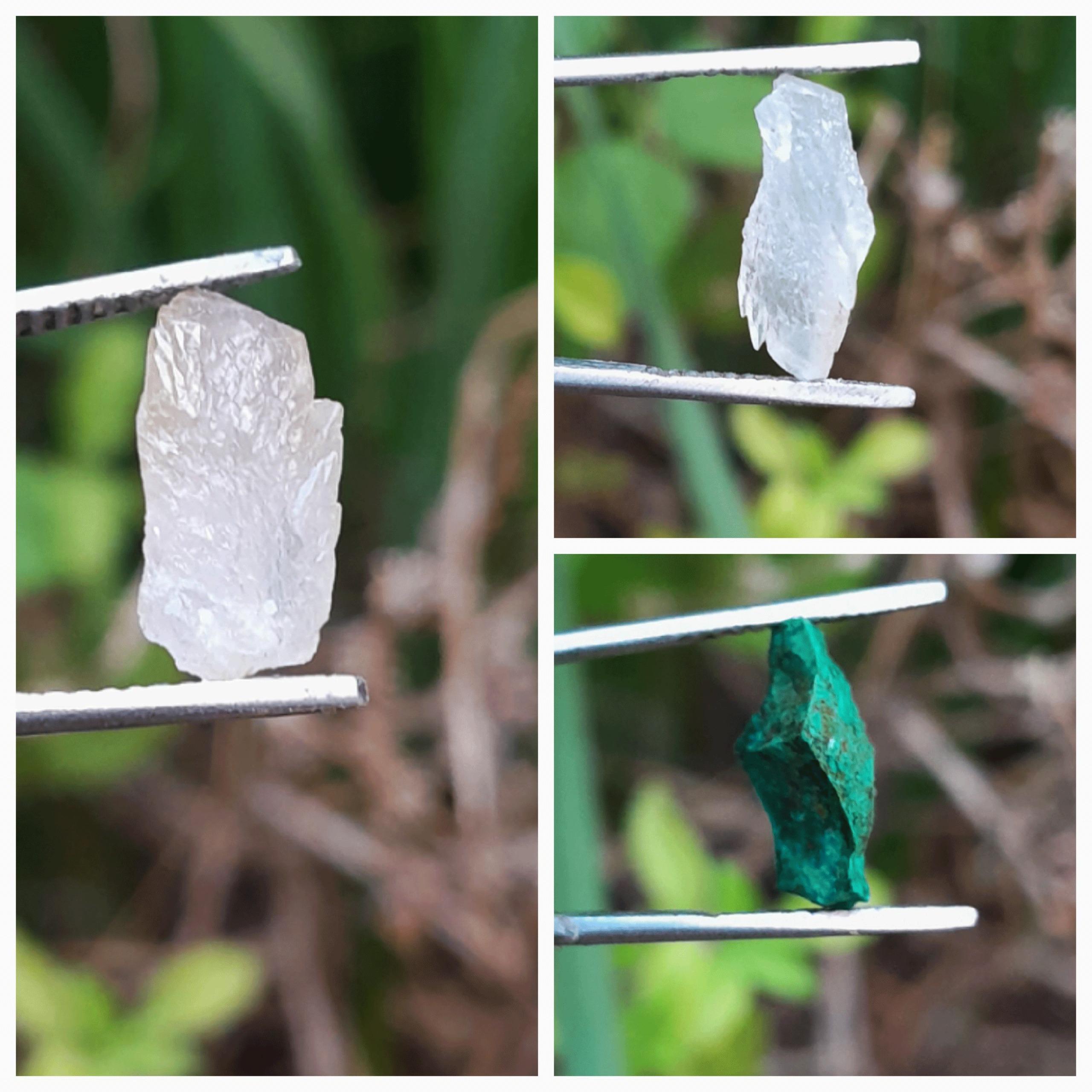 سه عدد سنگ قیمتی ( توضیحات خوانده شود)