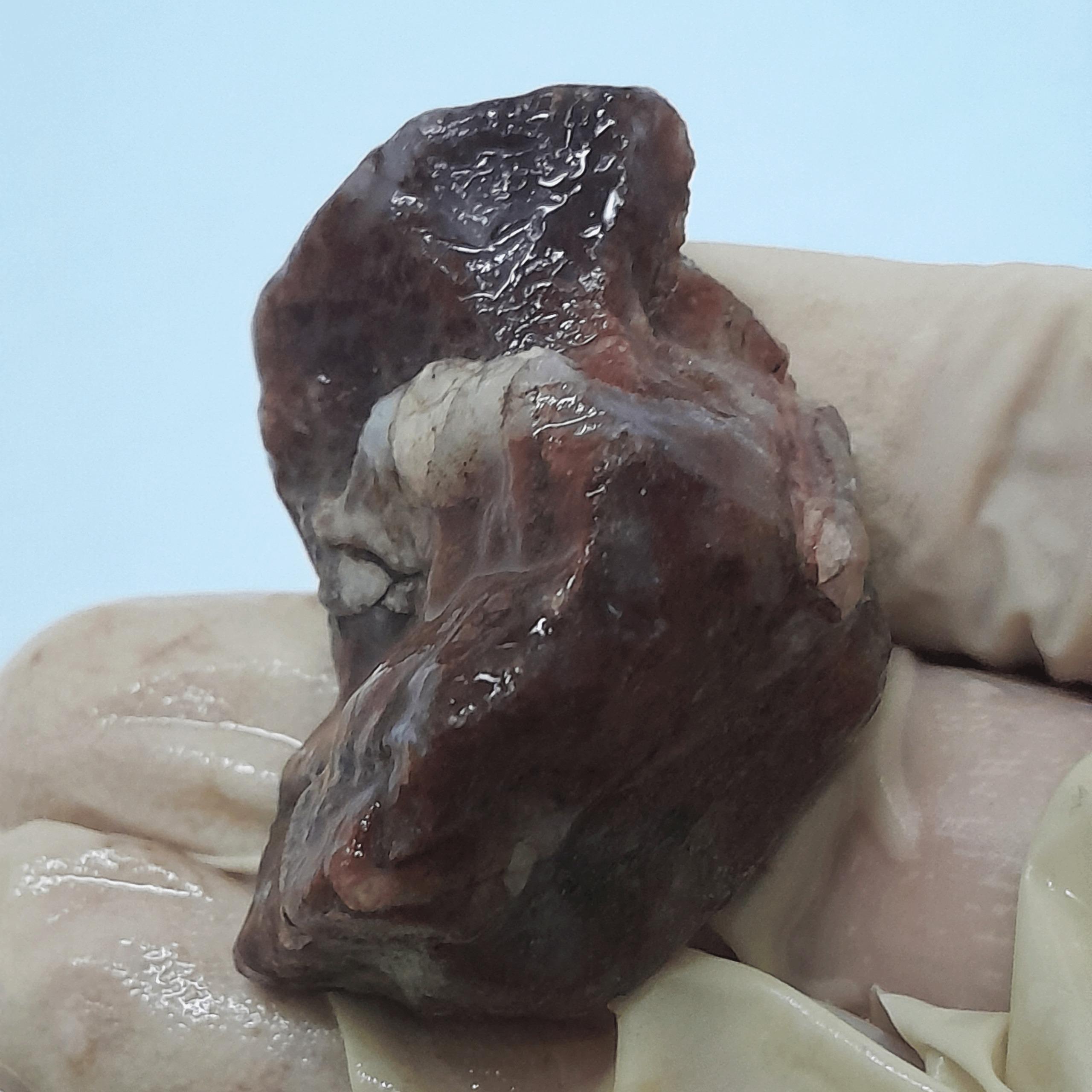 راف عقیق جاسپر سفید قرمز مناسب تراش