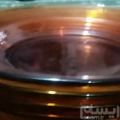 چهار عددبشقاب گود عسلی