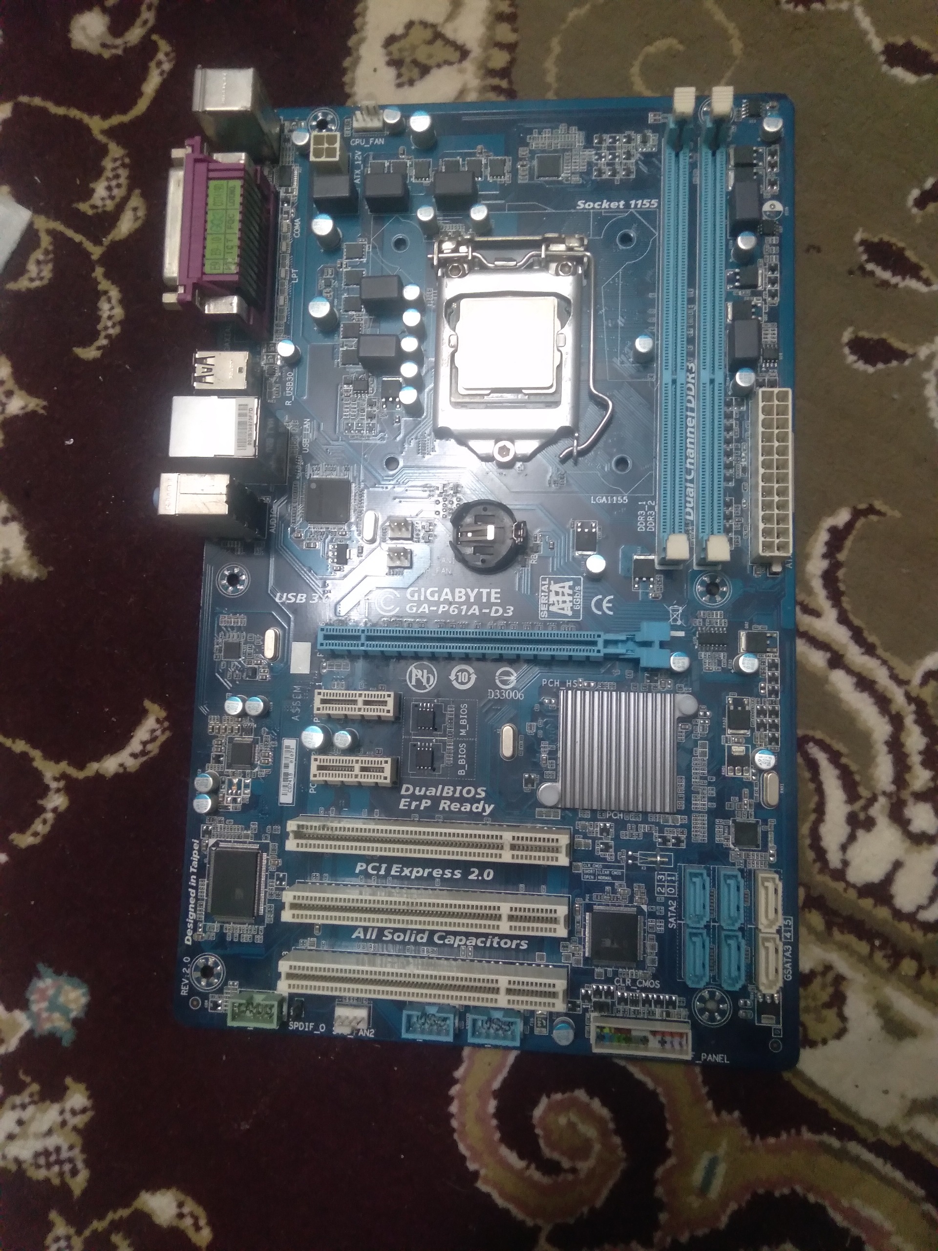 مادربرد P61 گیگابایت نسل 2 و 3