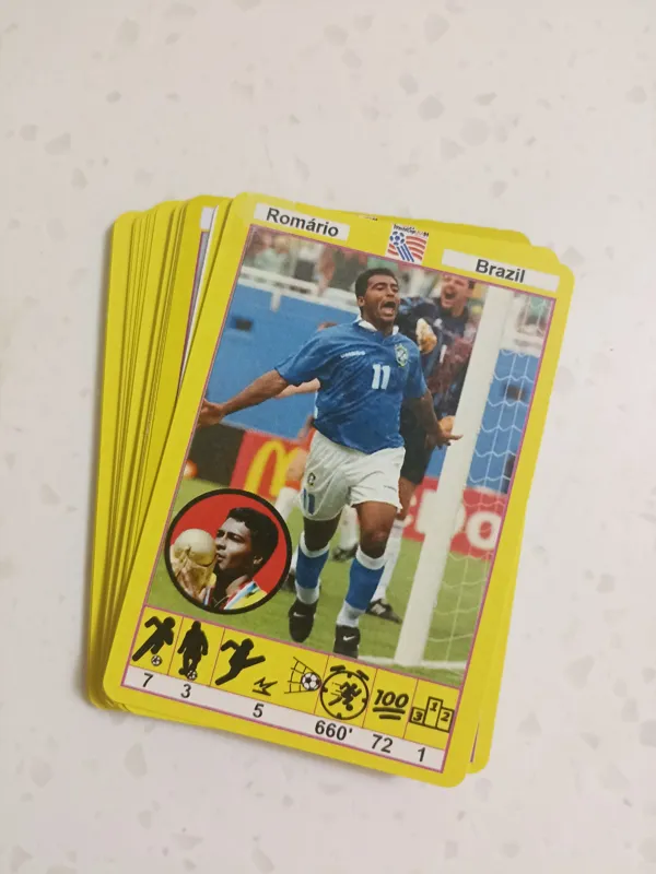 کارت بازی جام 1994. 25 عدد