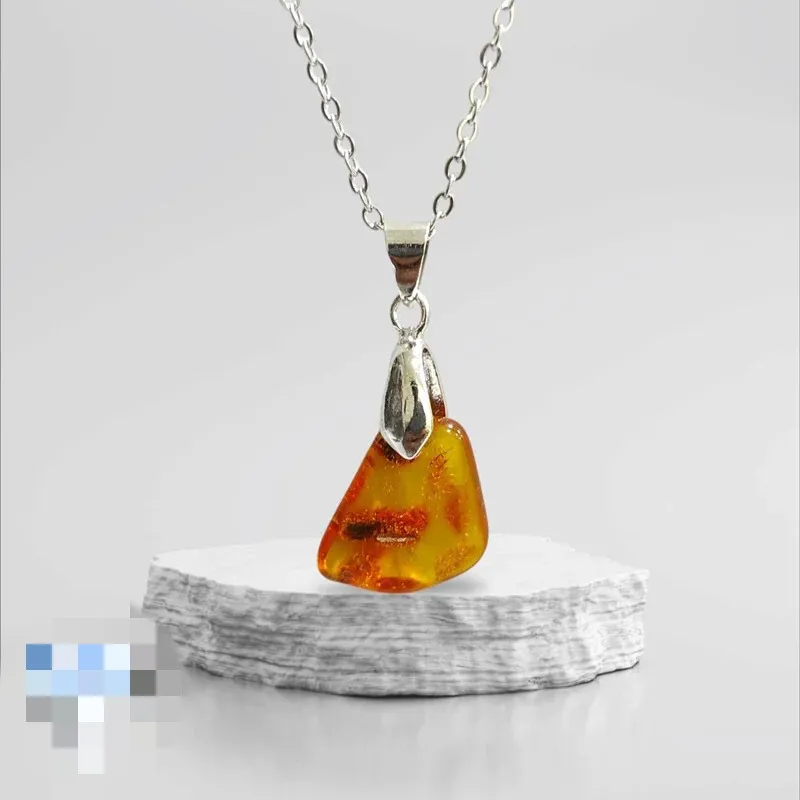 گردنبند کهربای اصیل بالتیک لهستان