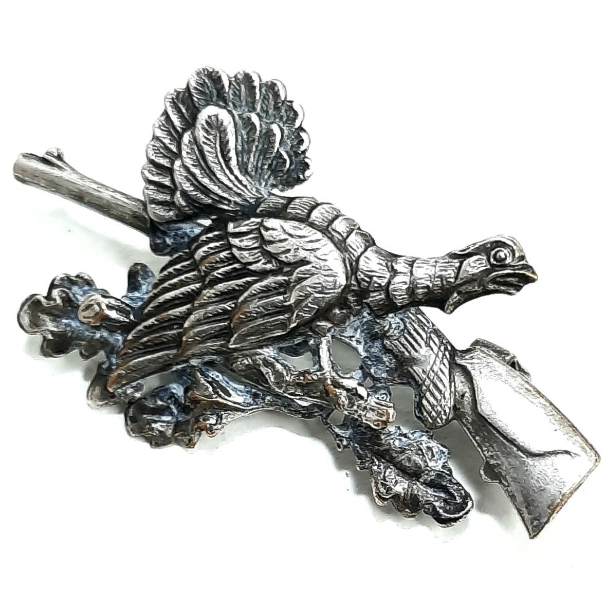 سنجاق سینه نقره قدیمی و اروپایی