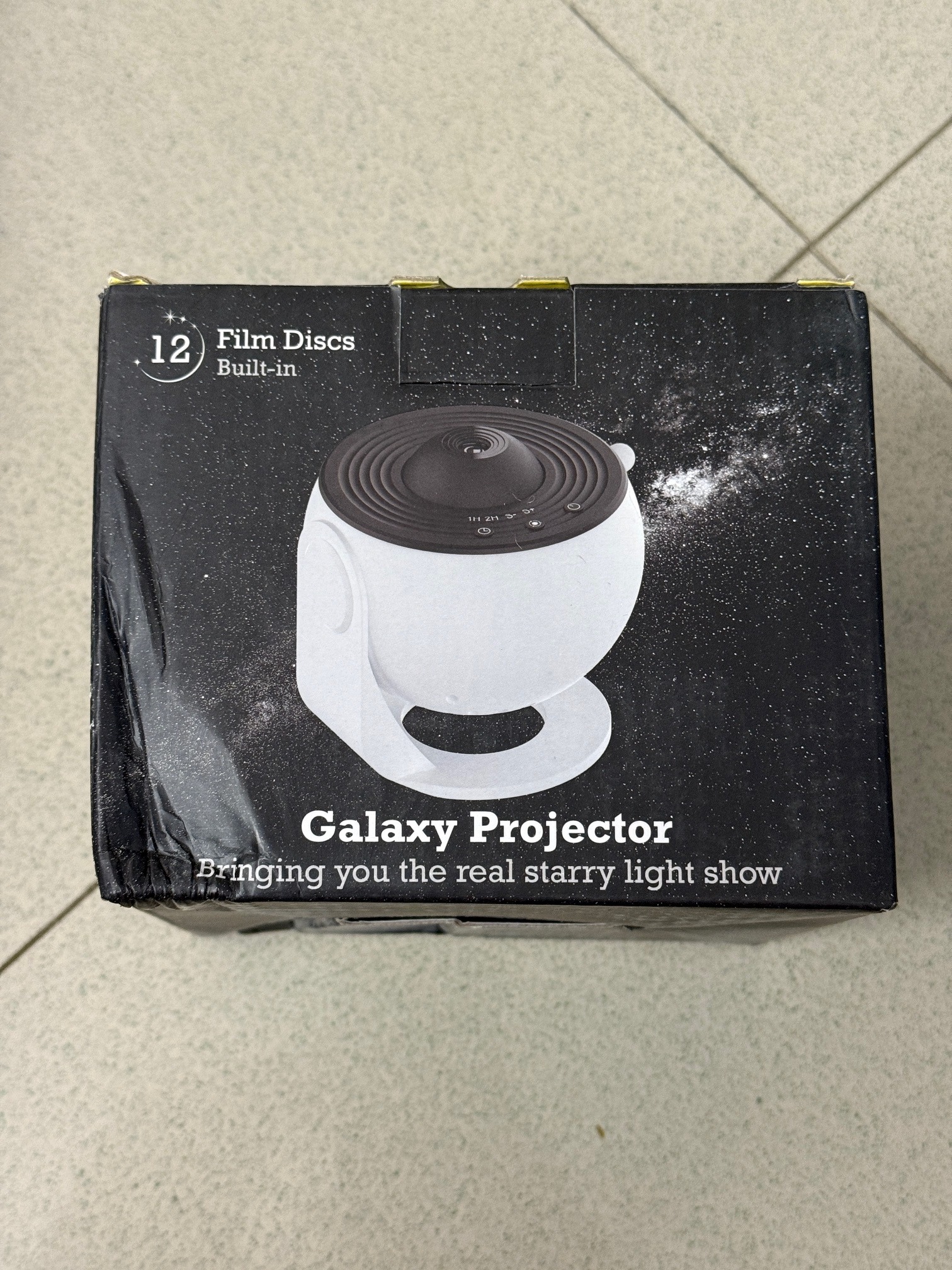 چراغ خواب مدل Galaxy Projector طرح منظومه شمسی