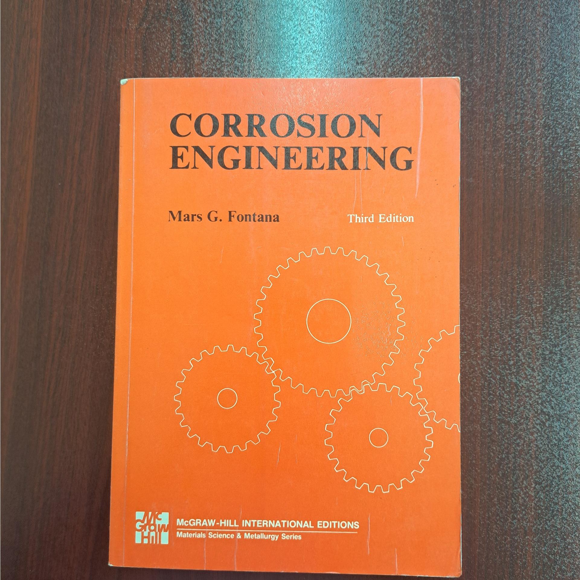 کتاب مهندسی خوردگی فلزات انگلیسی