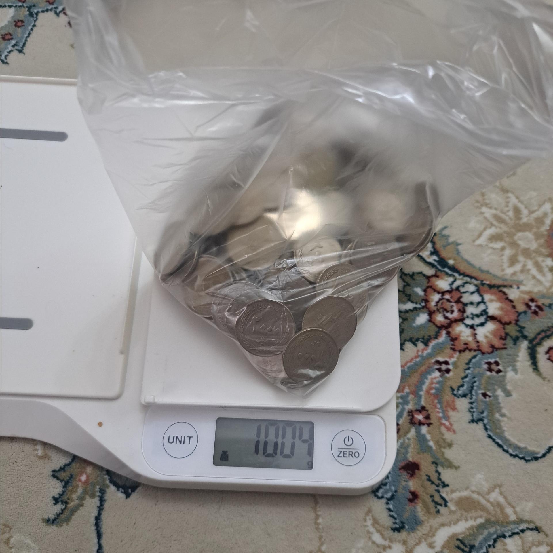 یک کیلو سکه 2000ریالی