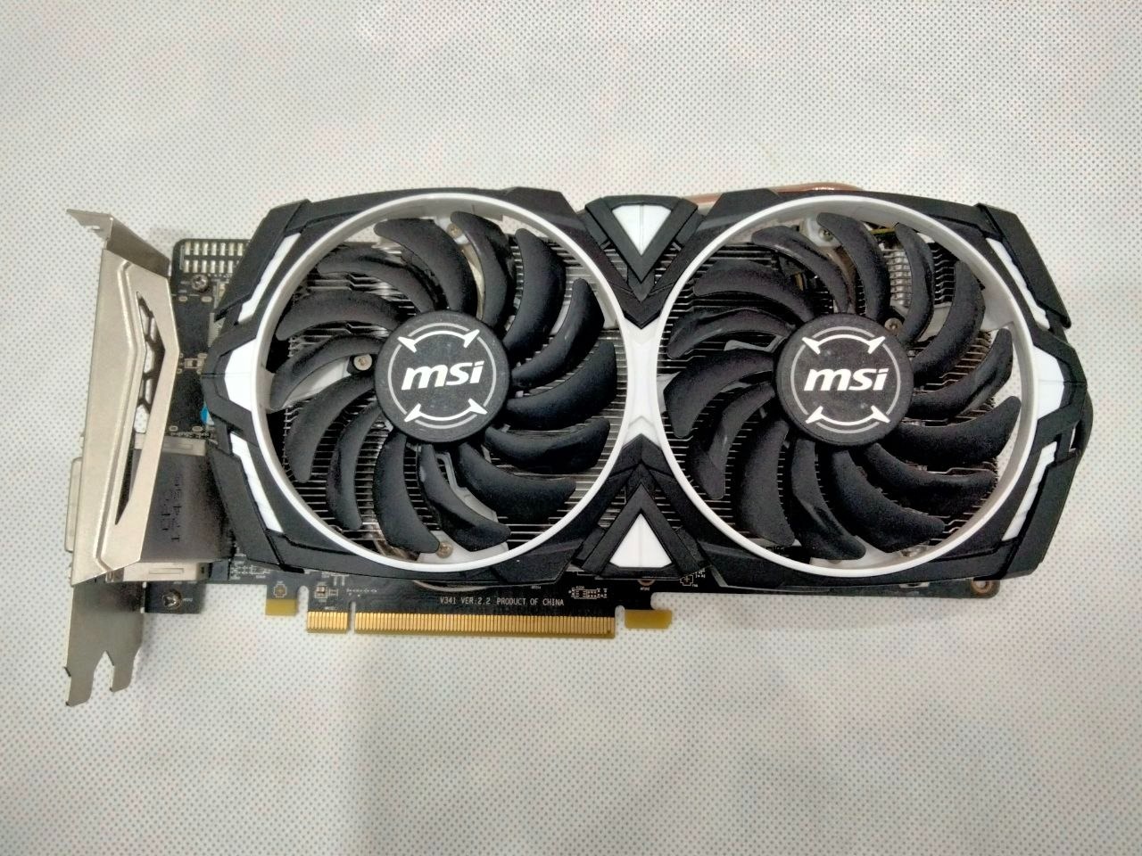 گرافیک MSI RX 470 4gb معیوب
