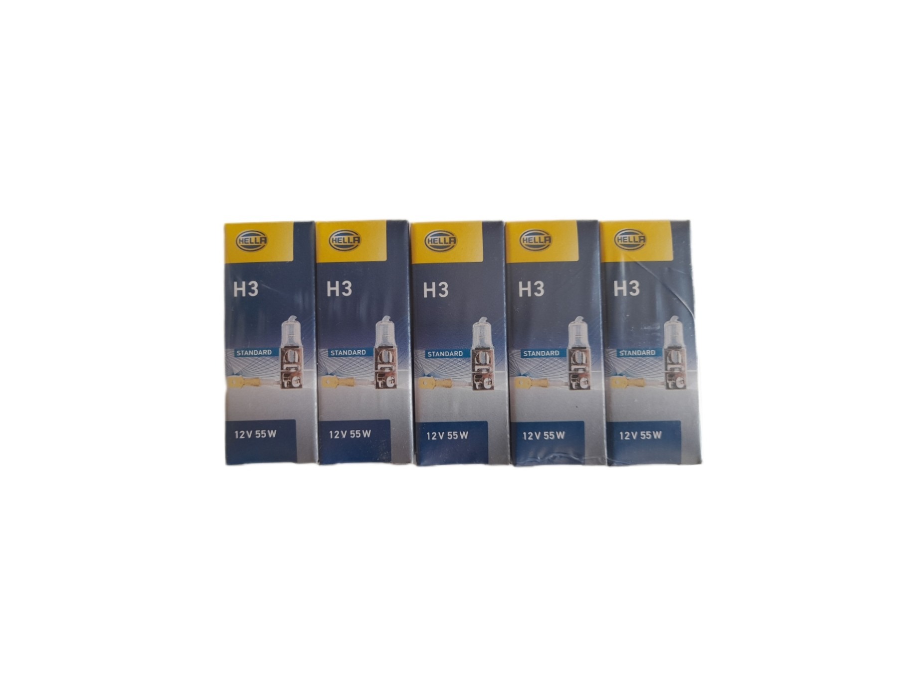 10 عدد لامپ H3 هلا آلمان Hella سیم دار 12V/55W