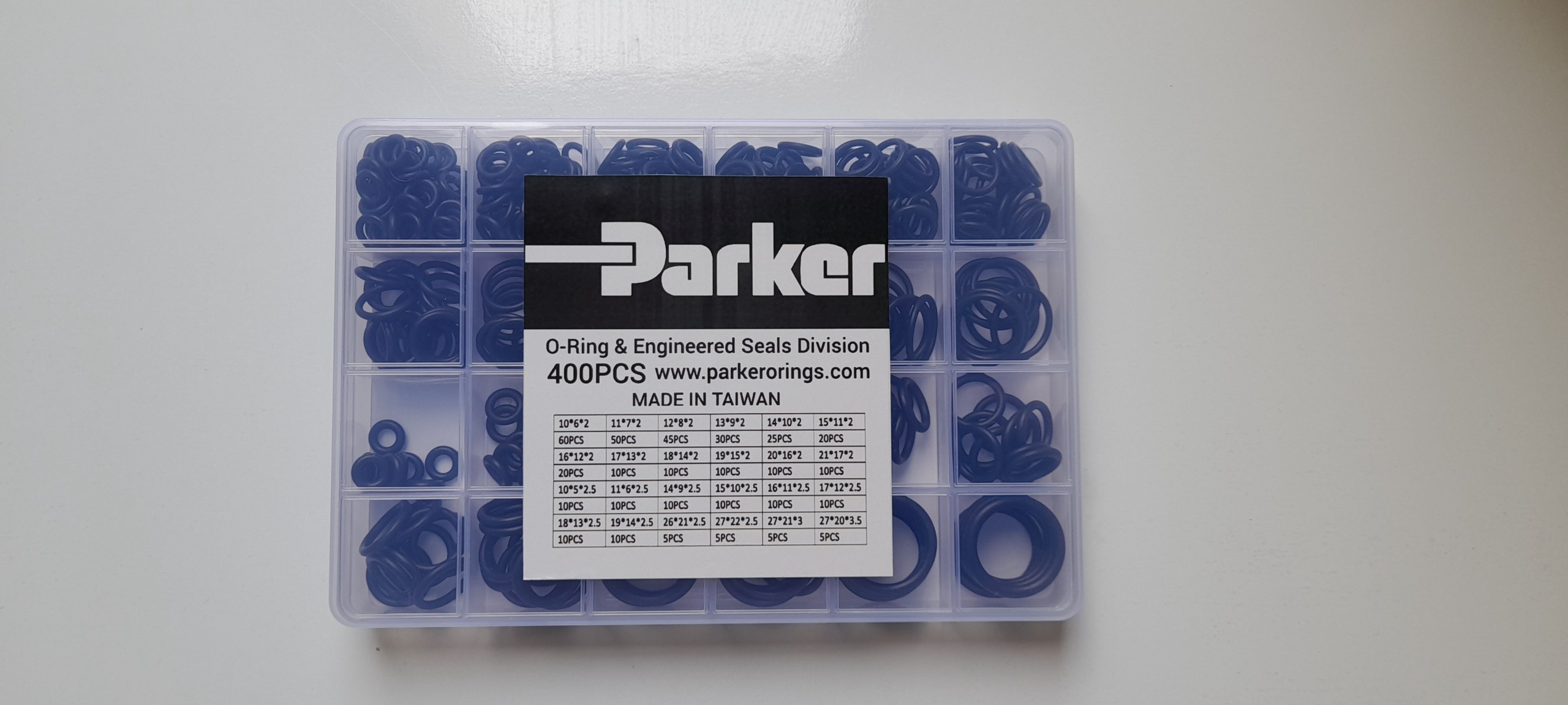 پک اورینگ کولر خودرو Parker تایوان جعبه 400 عددی