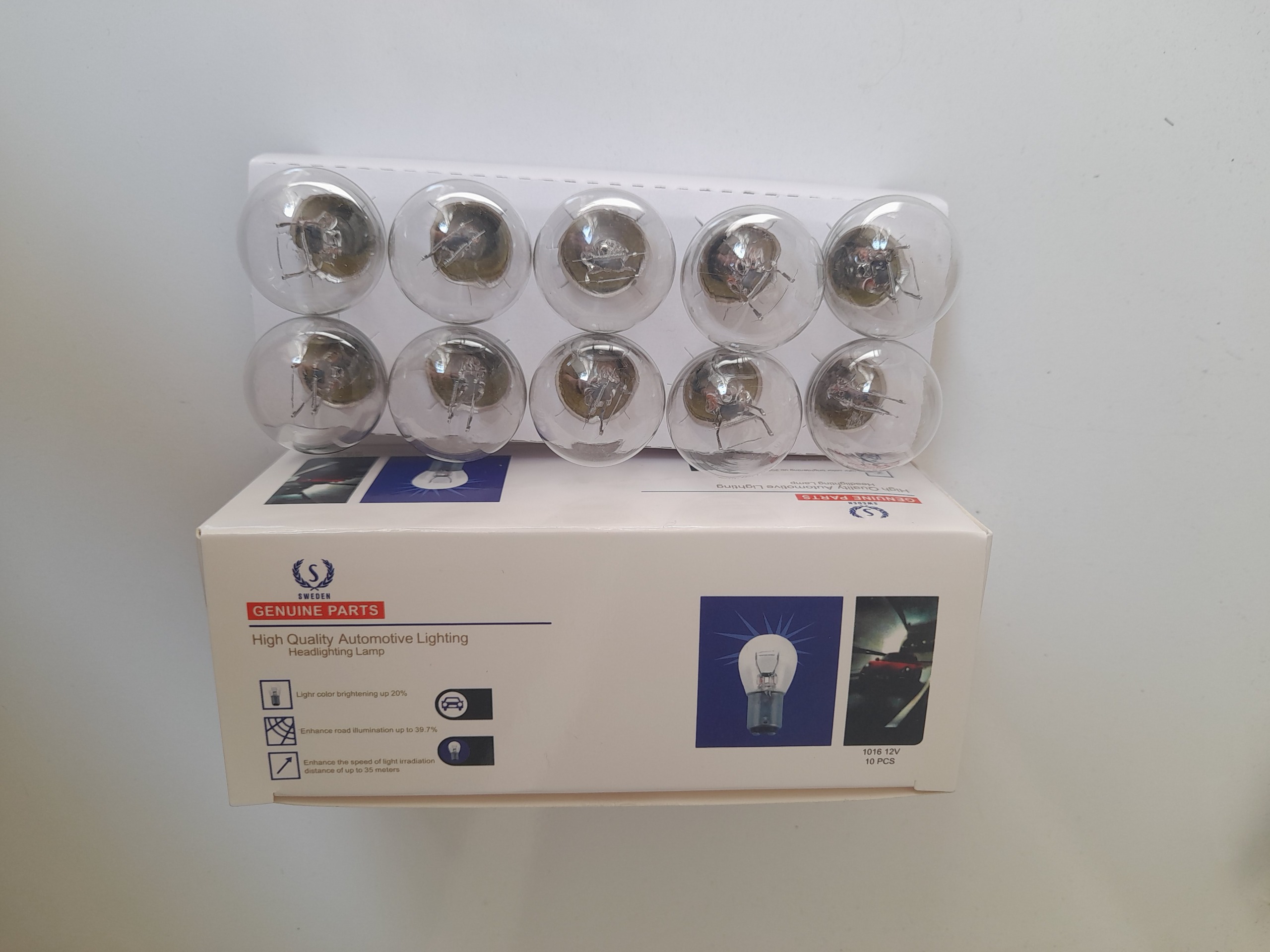 لامپ 2 کنتاکت سویدن Sweden کره 21.5W جعبه 10 عددی