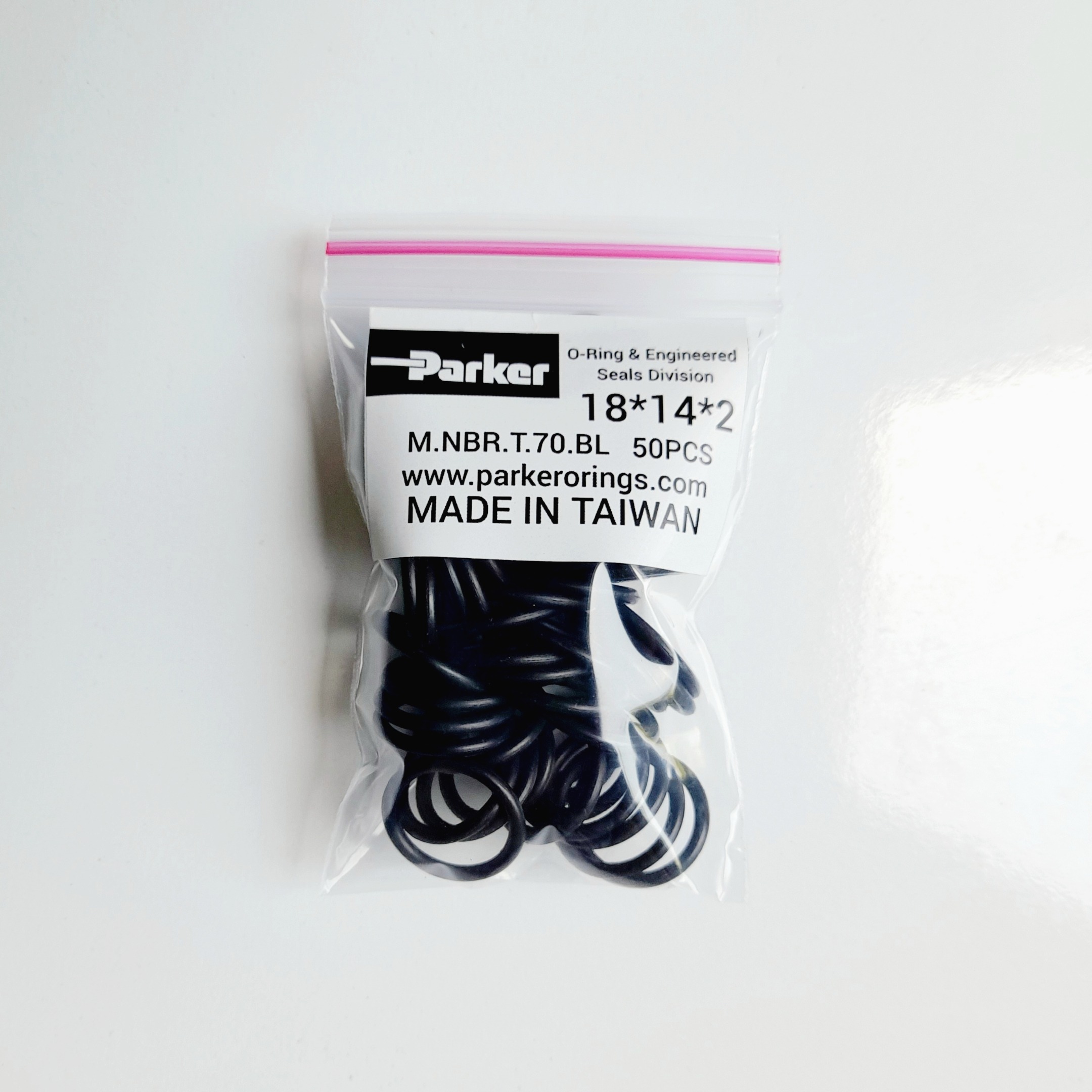 اورینگ کولر خودرو 2×18 Parker پارکر تایوان 50 عددی