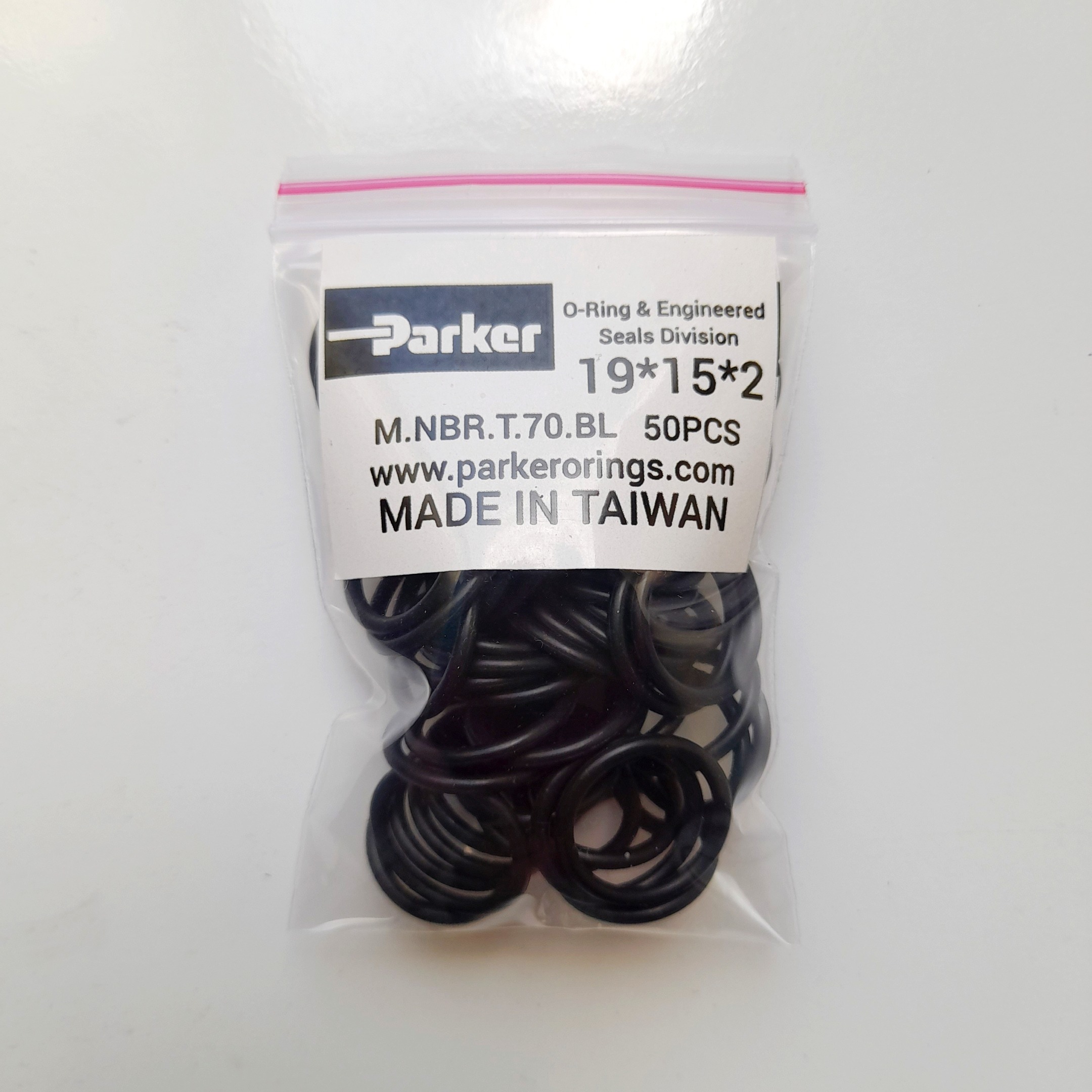 اورینگ کولر خودرو 2×19 Parker پارکر تایوان 50 عددی