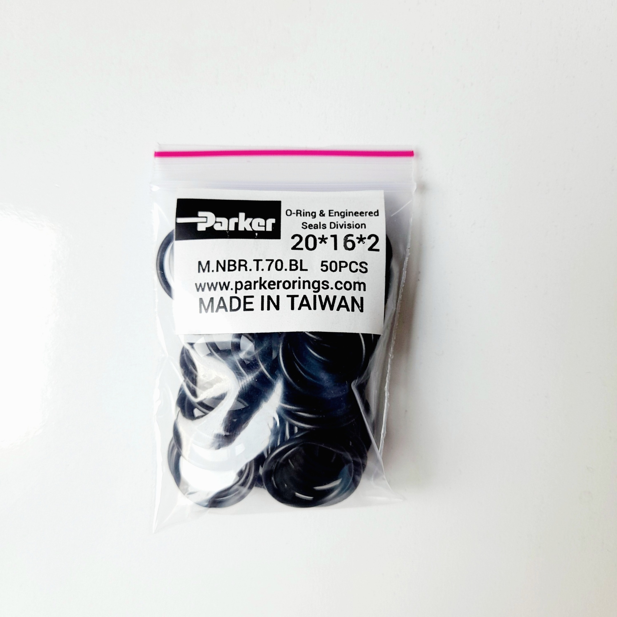 اورینگ کولر خودرو 2×20 Parker پارکر تایوان 50 عددی
