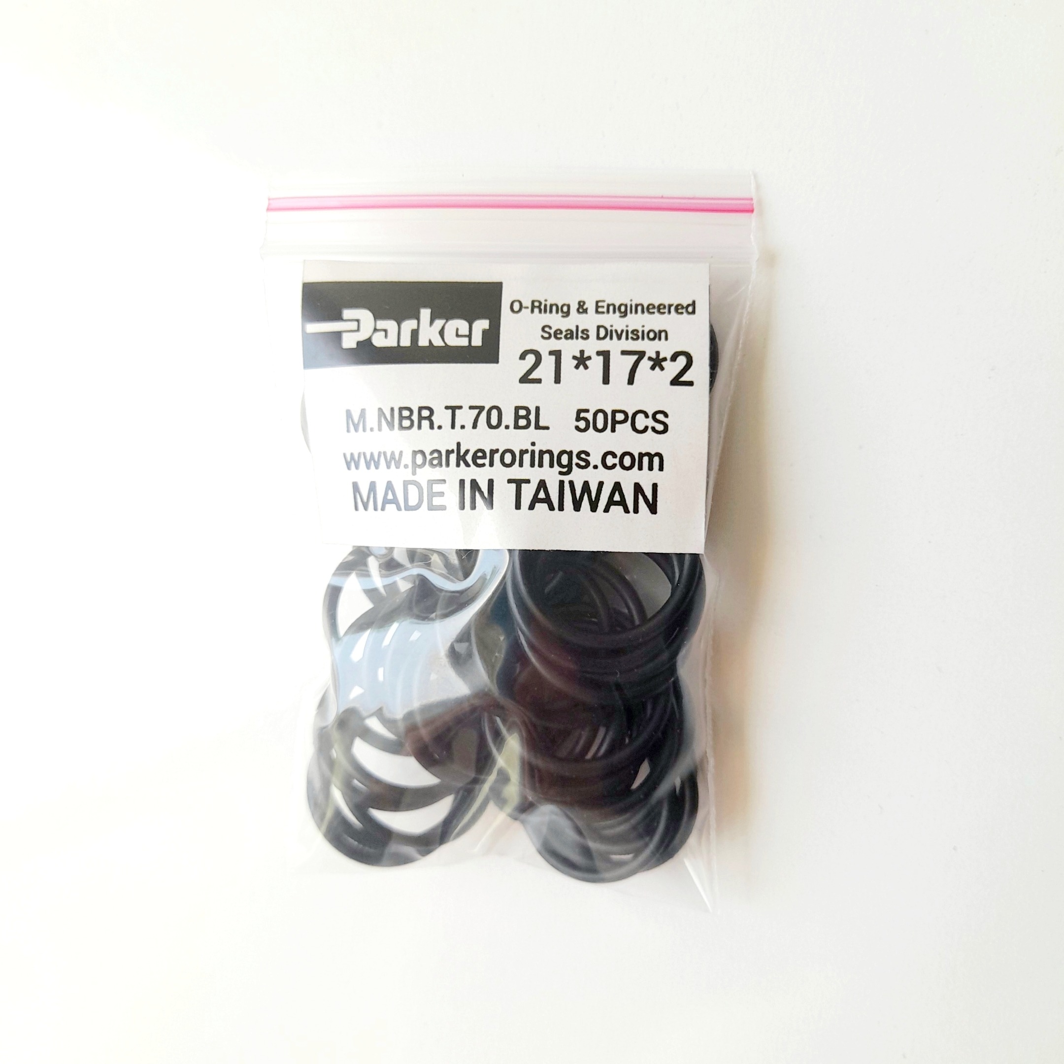 اورینگ کولر خودرو 2×21 Parker پارکر تایوان 50 عددی