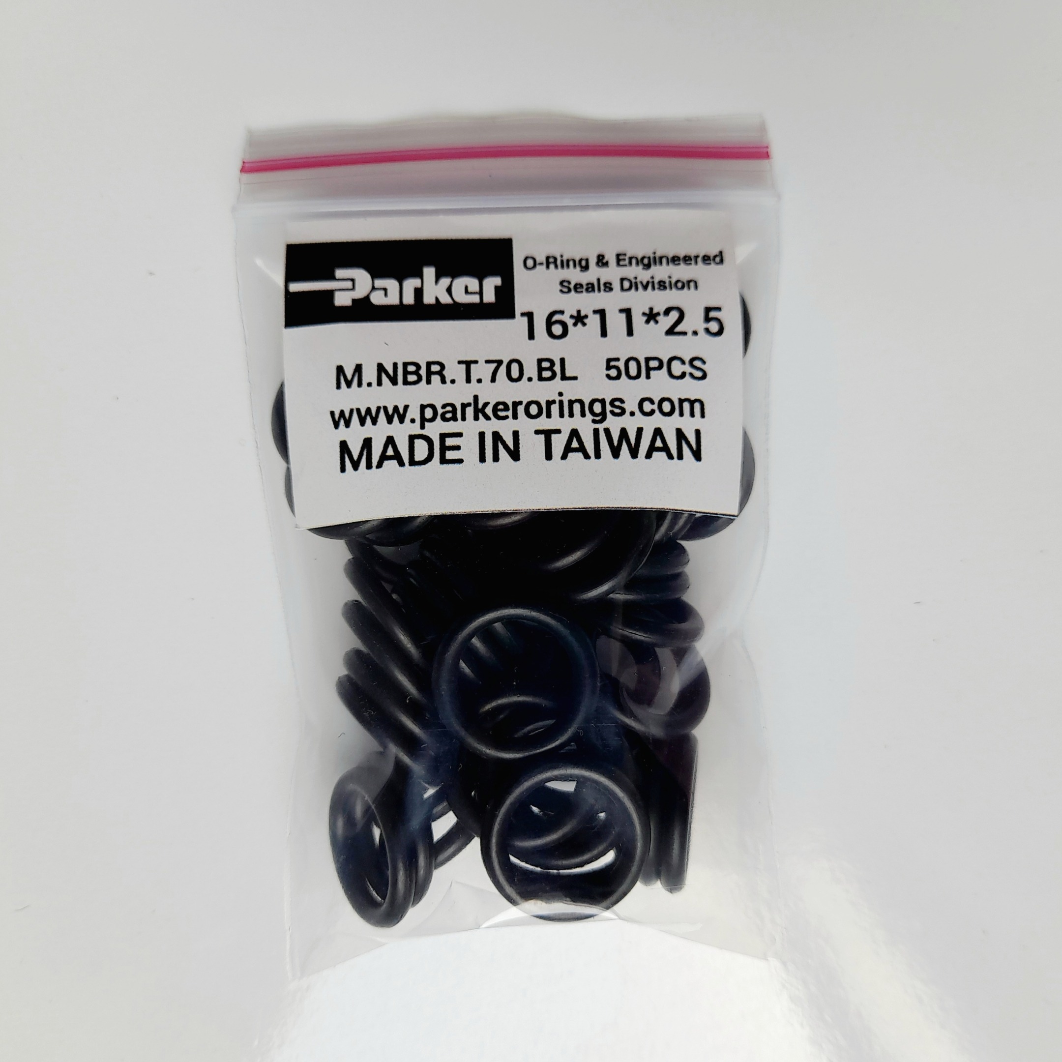اورینگ کولر خودرو 2.5×16 Parkerپارکر تایوان 50عددی