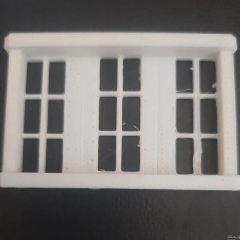 پنجره مینیاتوری 3تیکه