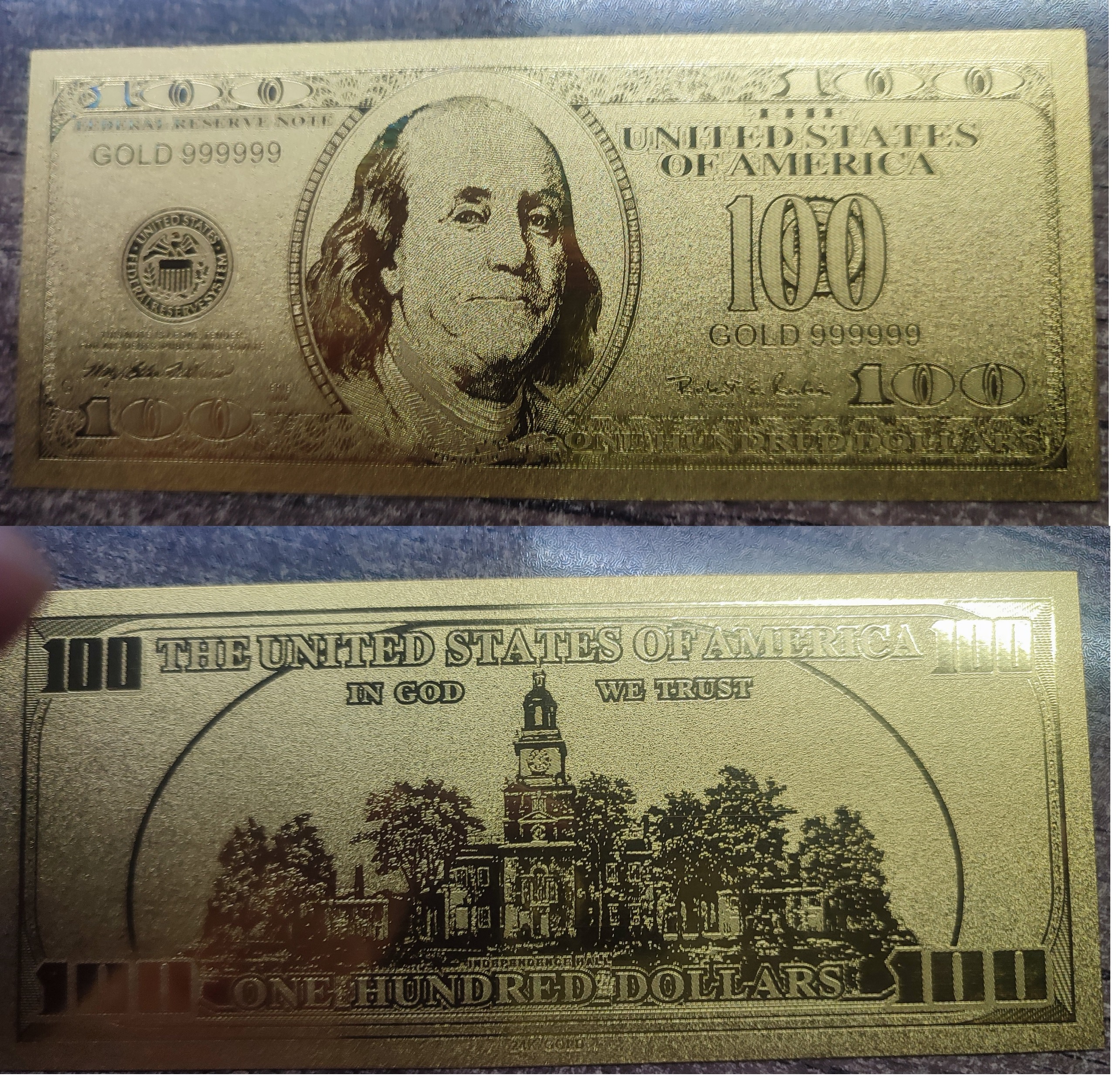 پنج اسکناس فانتزی دلار- زیبا و کلکسیونی