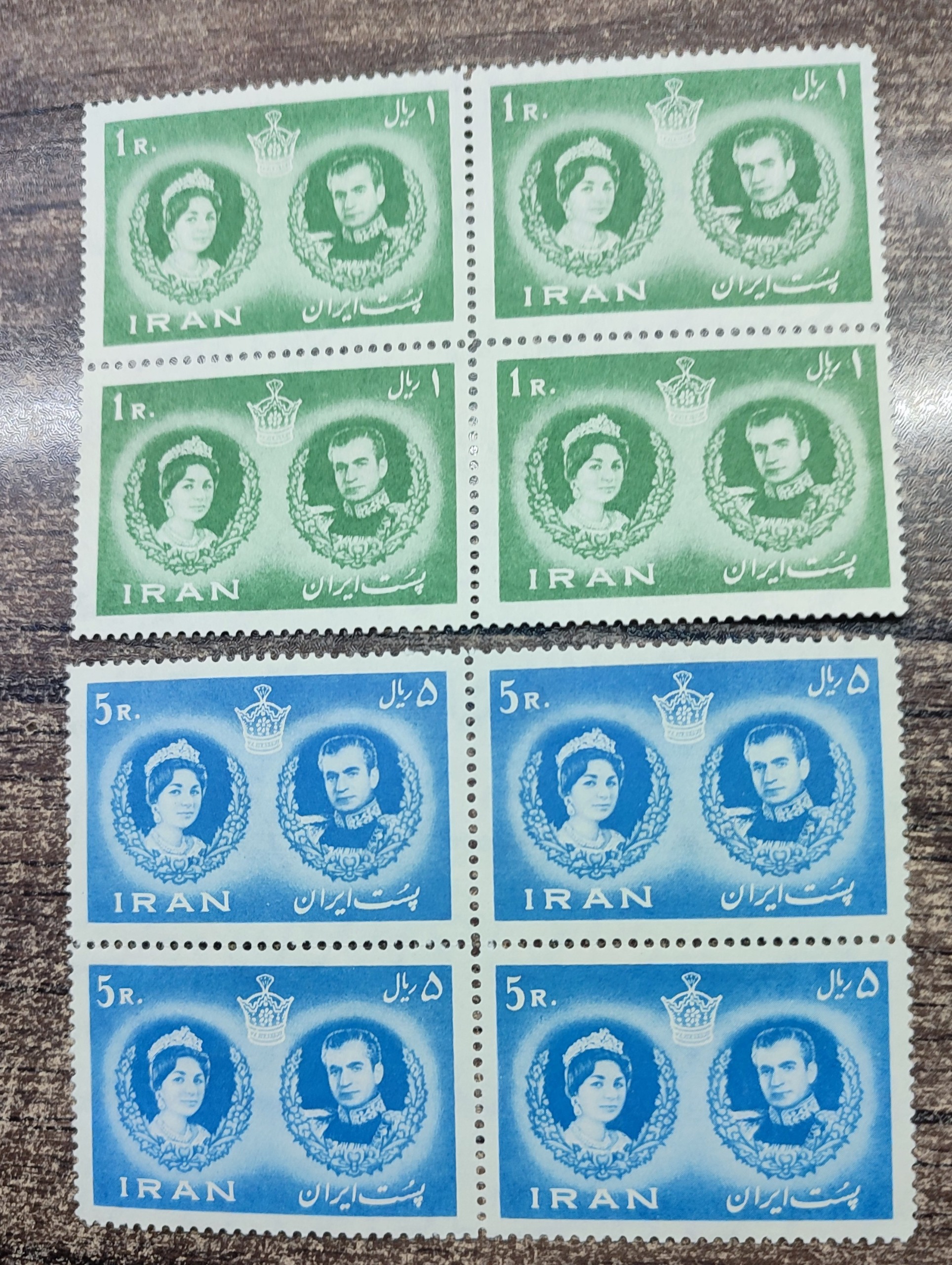 بلوک عروسی محدرضا با فرح 1339