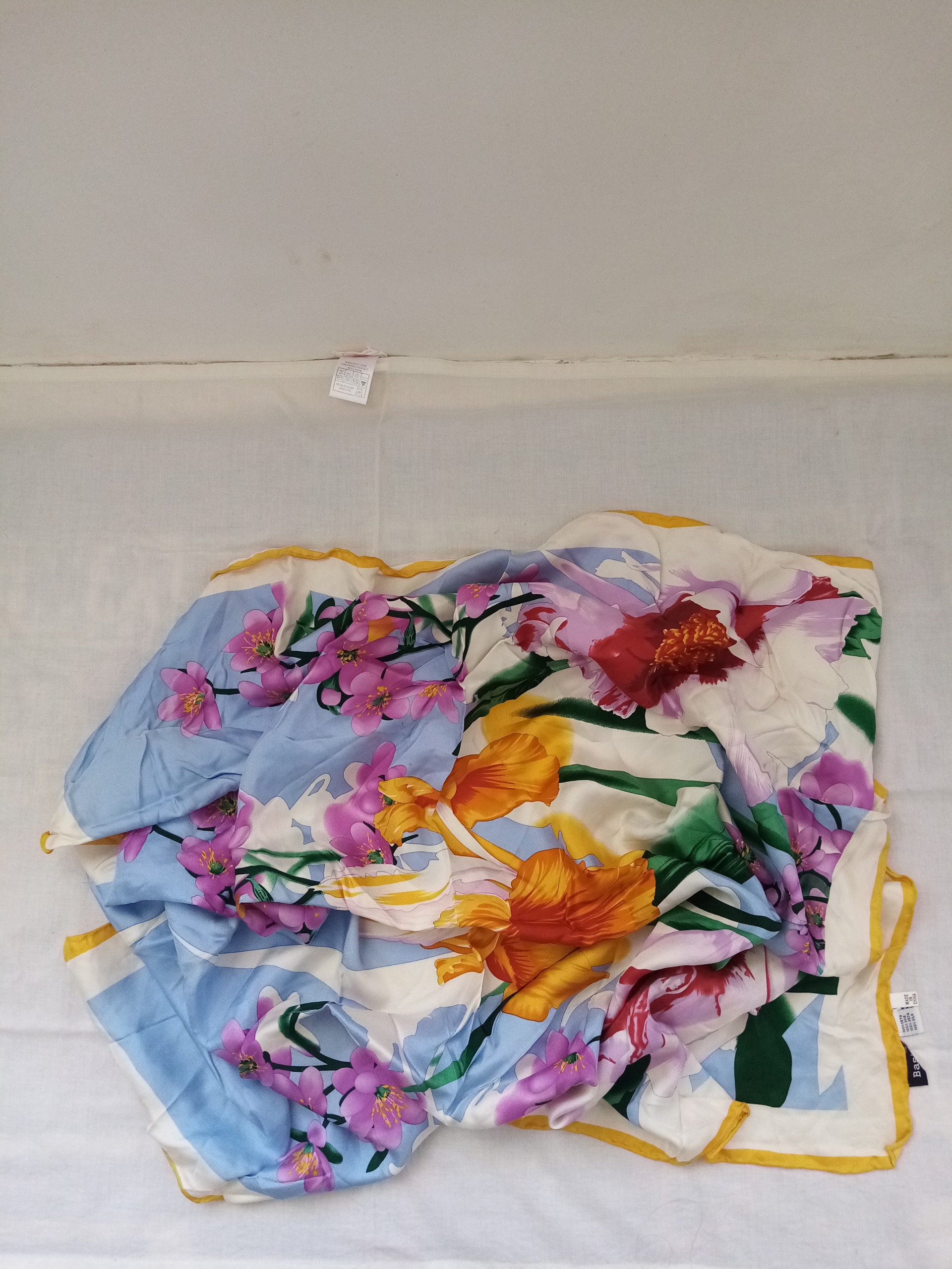 روسری ساتن رنگی