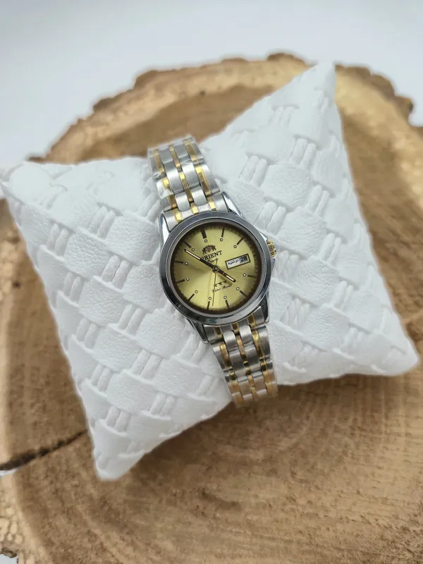 ساعت زنانه اورینت صفحه لیمویی