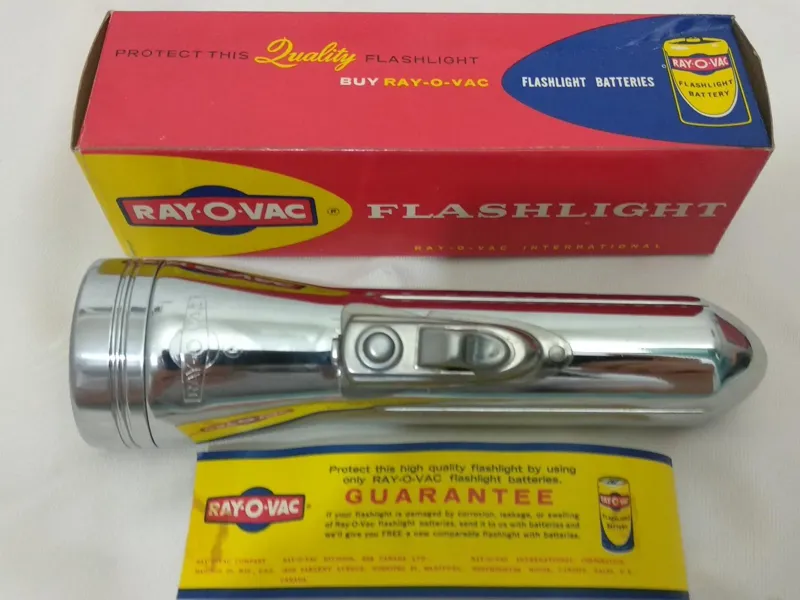 چراغ قوه قدیمی Rayovac