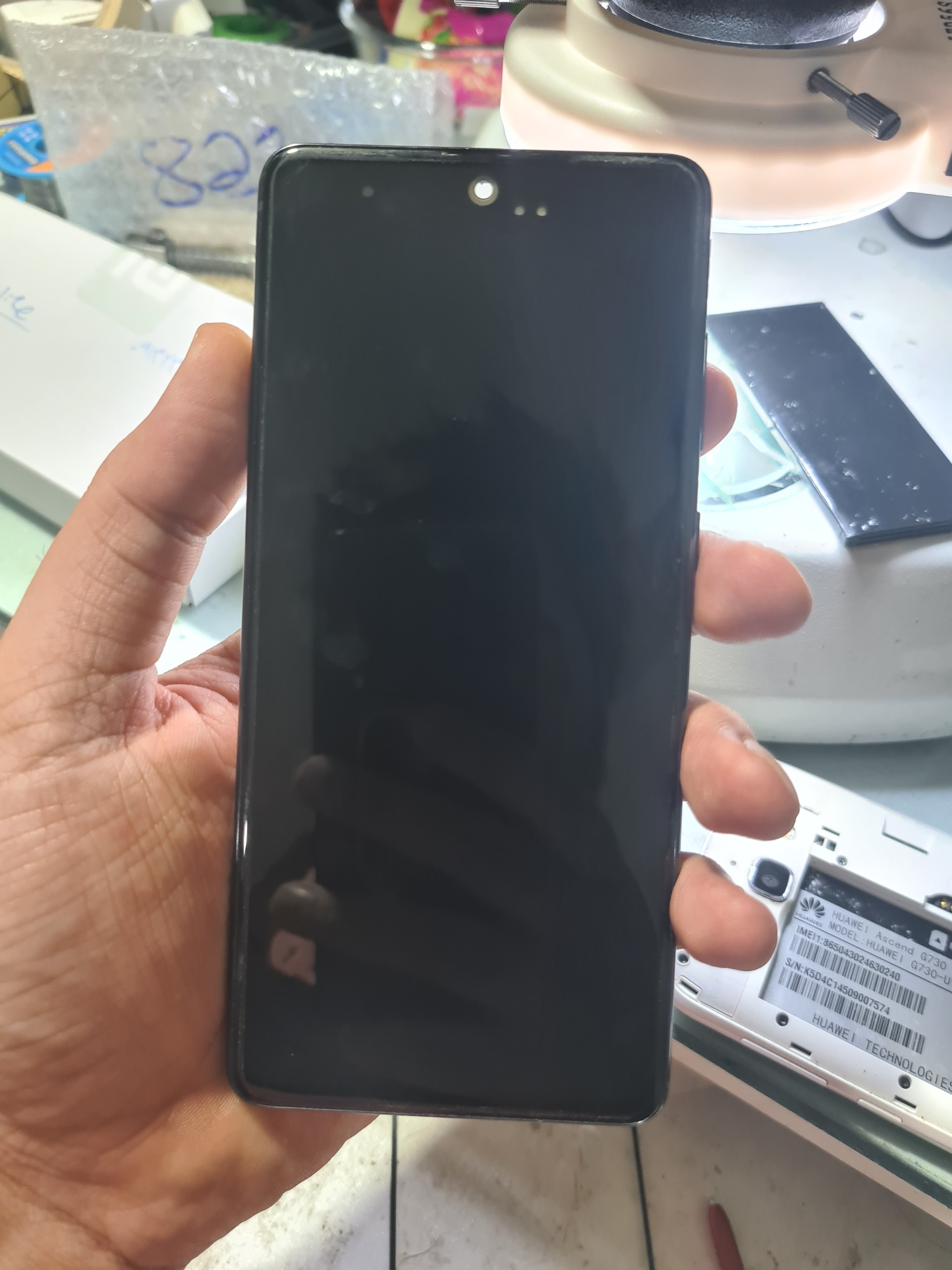 تاچ و ال سی دی اصلی شرکتی سامسونگ Note 10 Lite