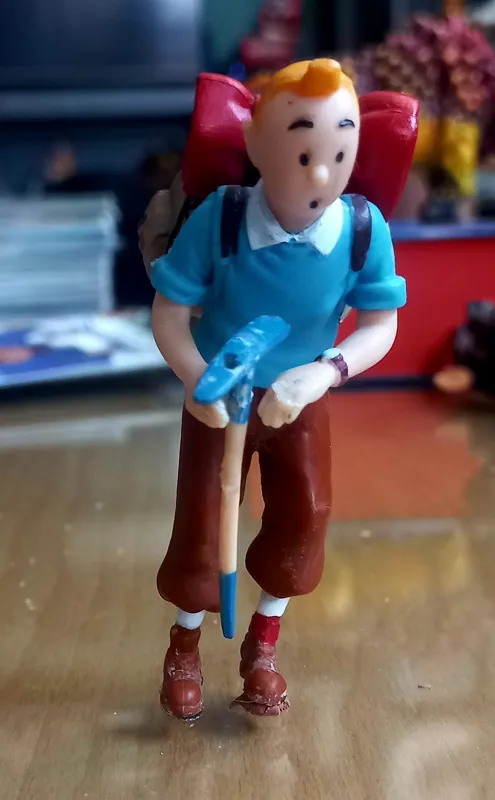 تن تن با عصا