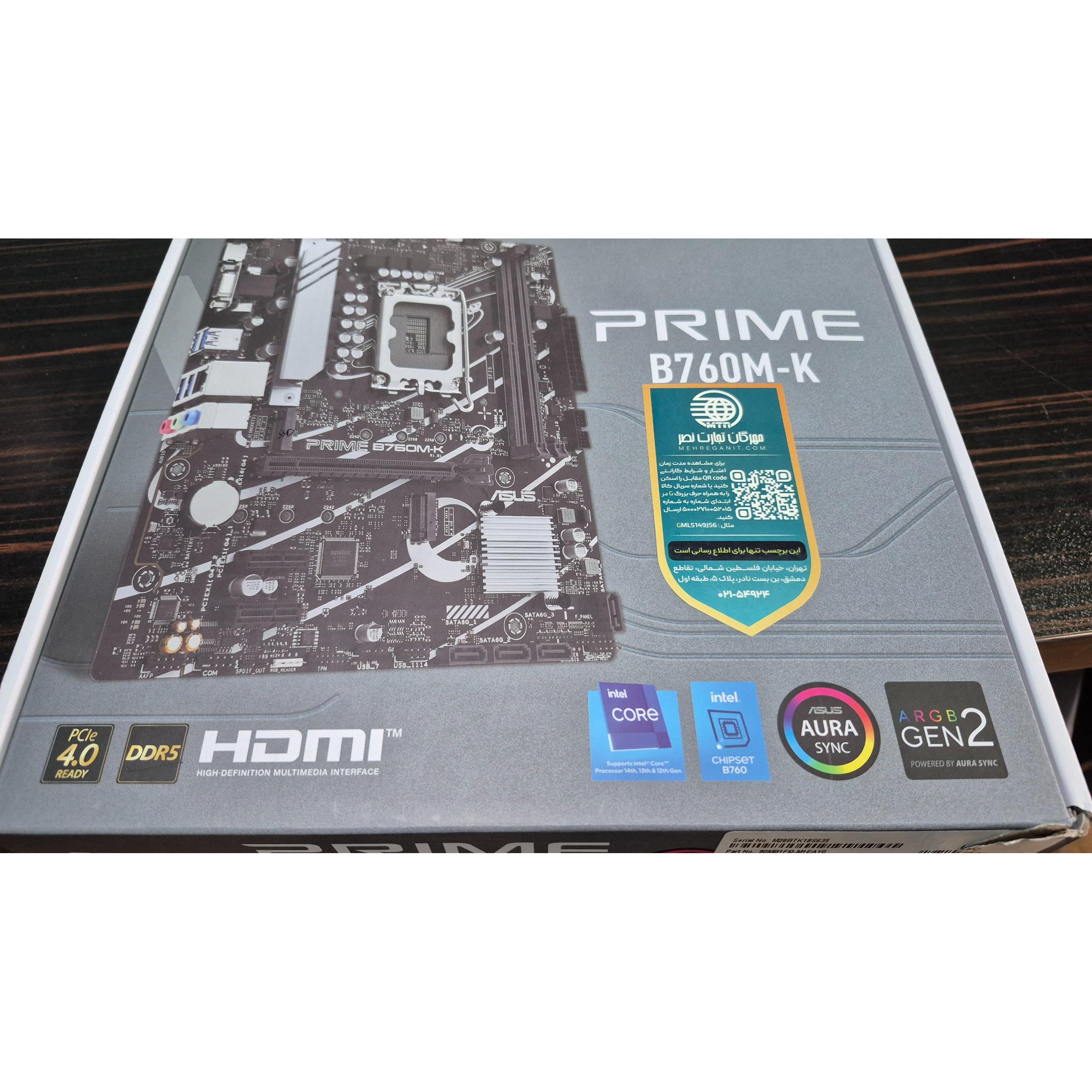 مادربورد ایسوس Prime B760M-K