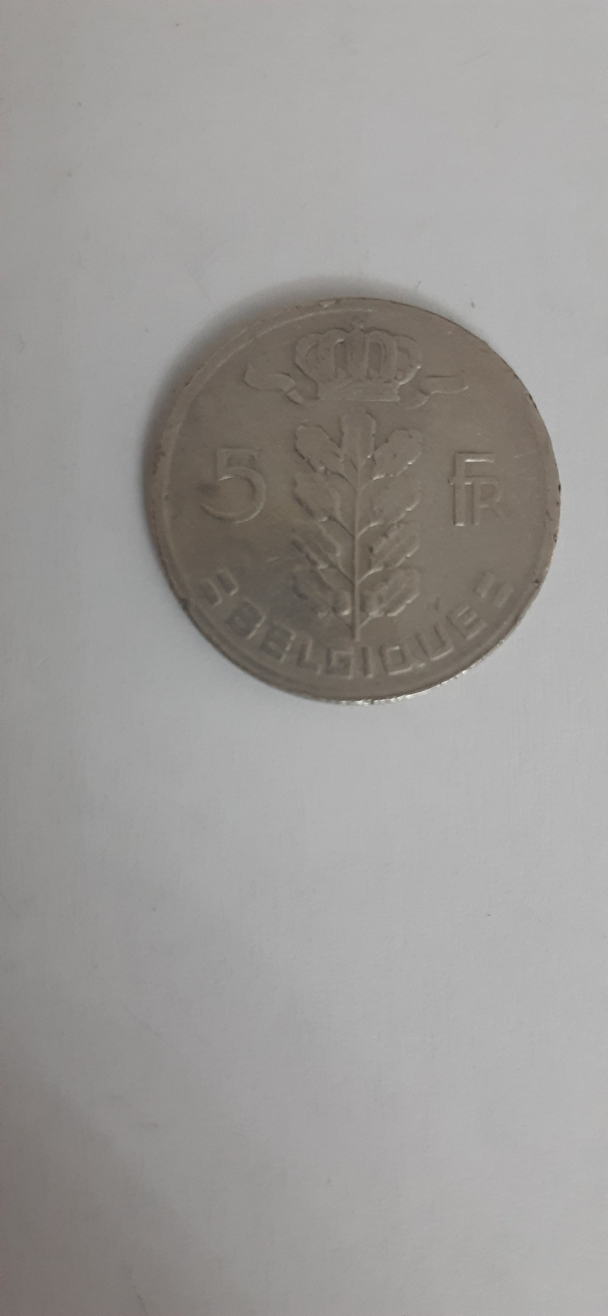 سکه 5 فرانک بلژیک