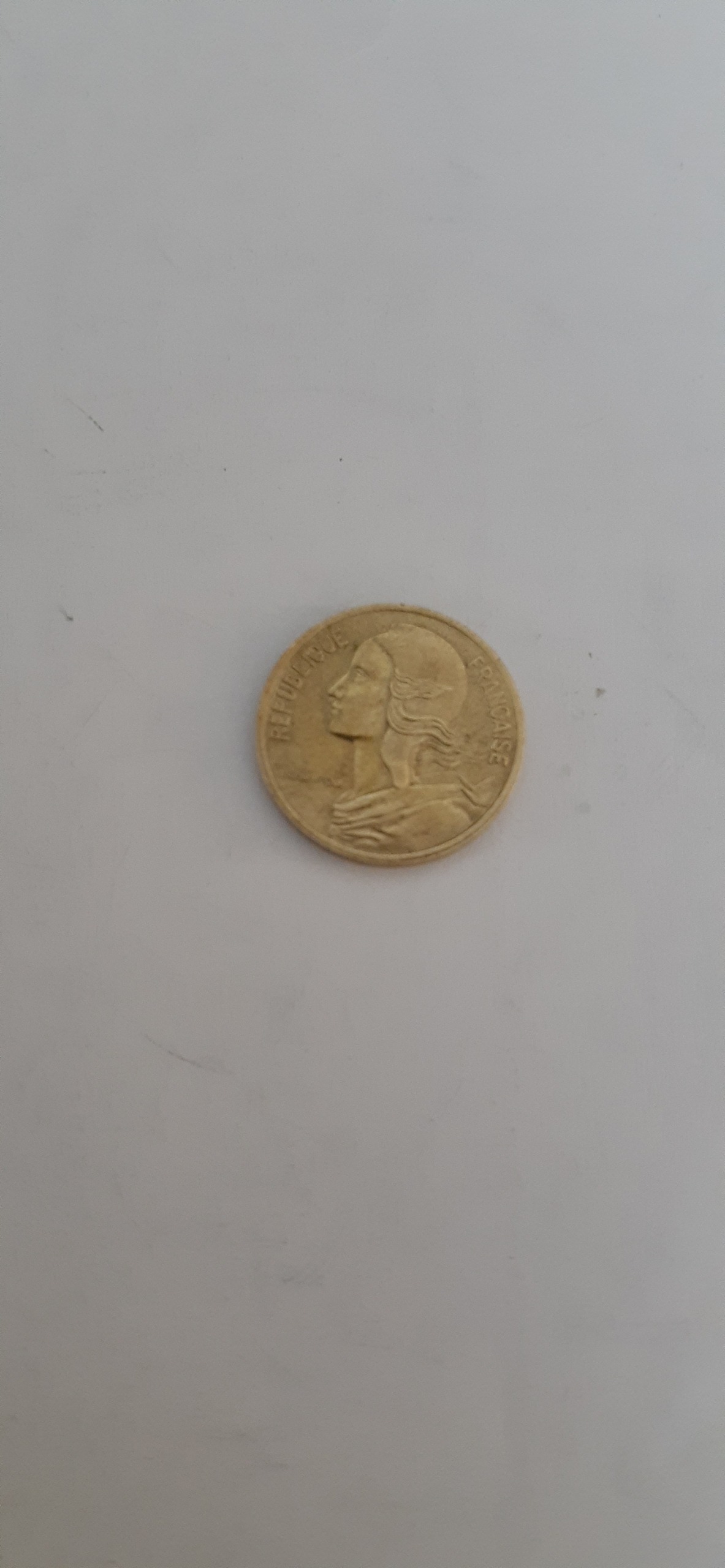 سکه کمیاب 5 سانتیم فرانسه