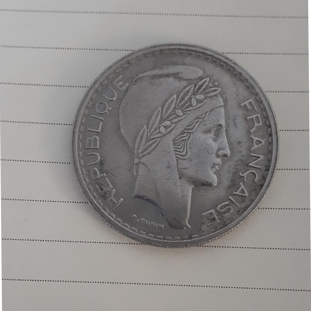 سکه 10 فرانک فرانسه 1949