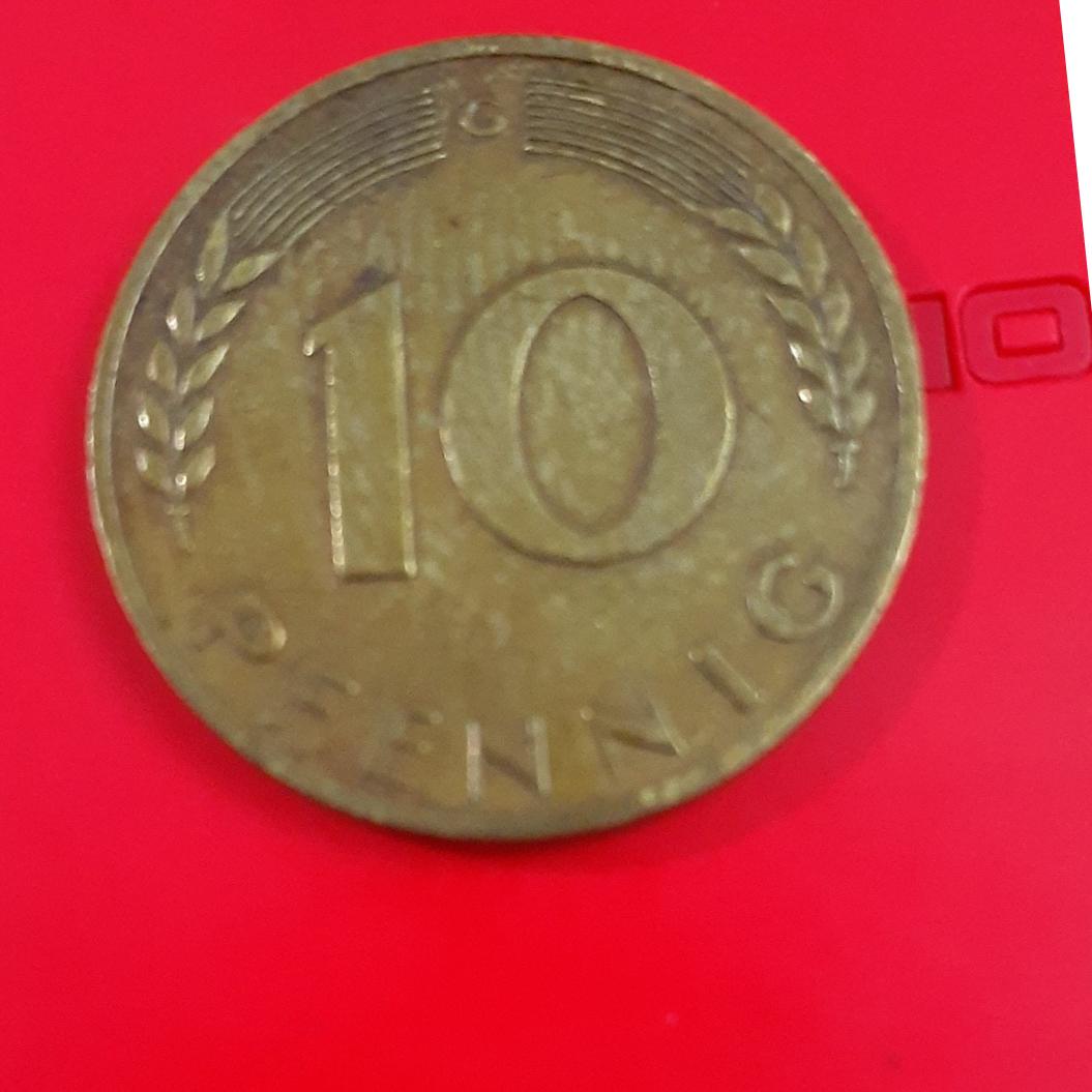 سکه 10 فینیگ آلمان