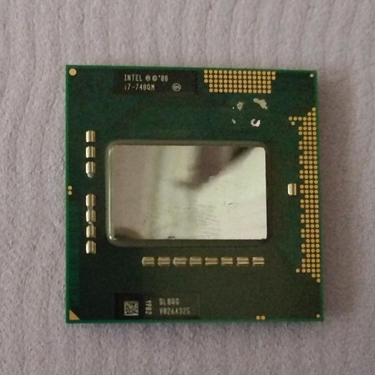 Core i7 740QM 8Cores 6m cash