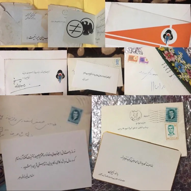6 کارت تبریک با پاکت از صهبا و