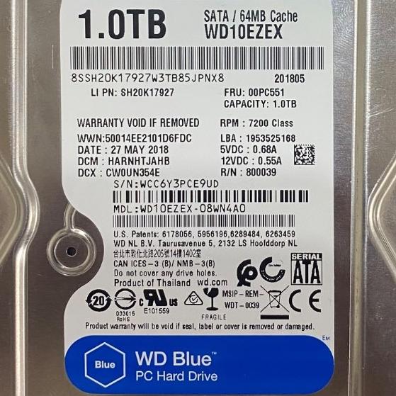 هارد یک ترا بایت WD Blue