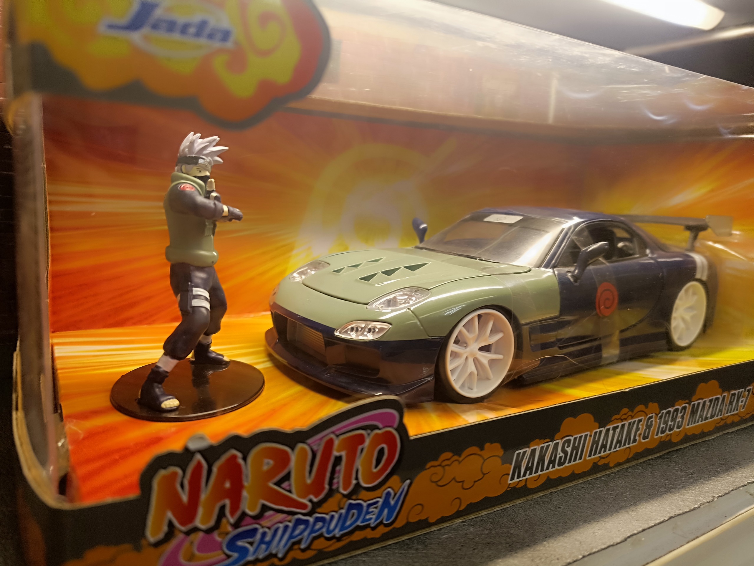 ماکت کمیاب جادا مزدا rx7 با فیگور