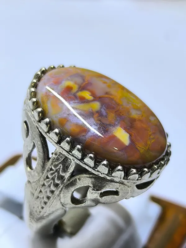 انگشتربسیارزیباوپرانرژی حجرالمراد بحرینی نایاب